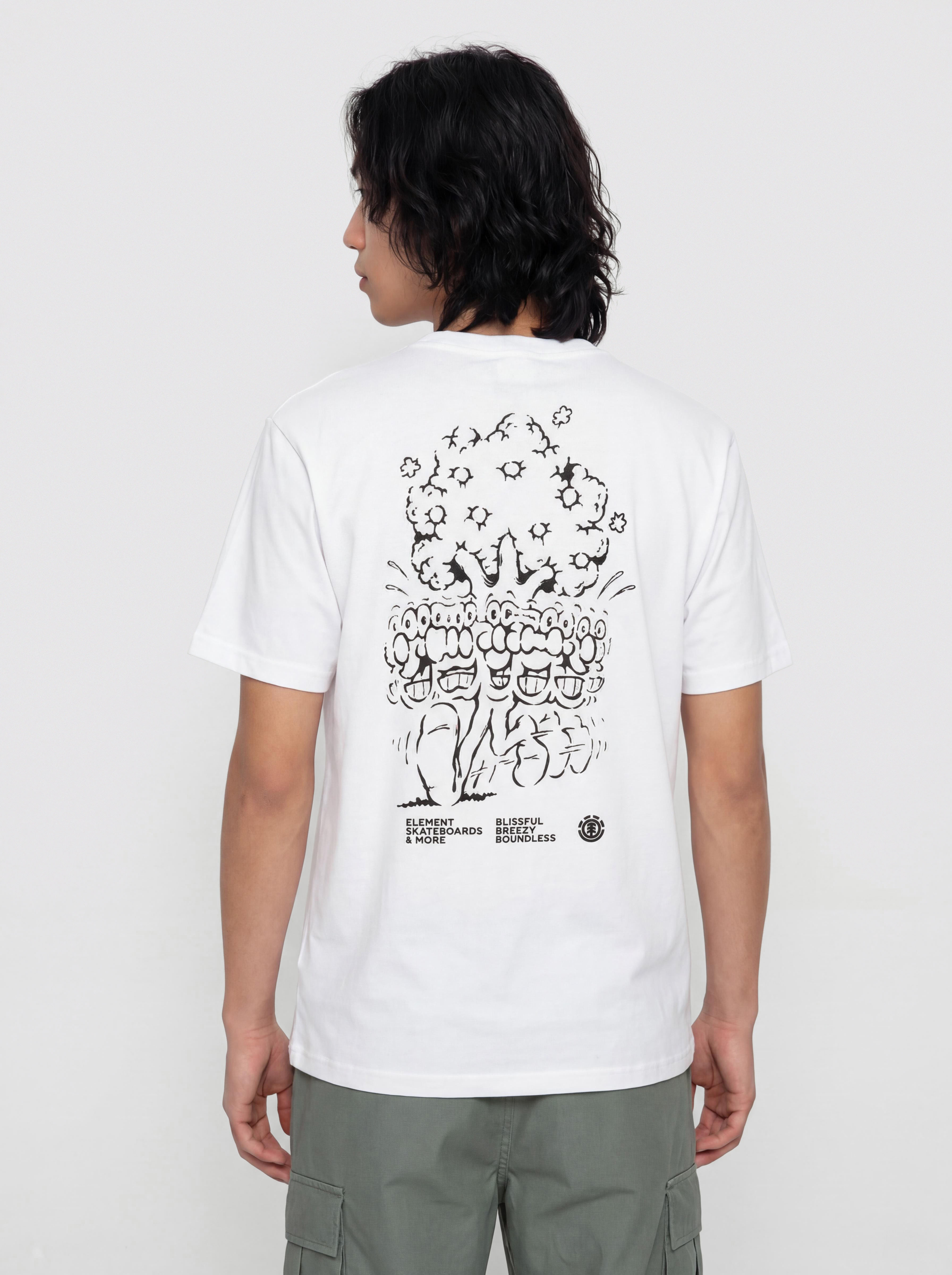 Element Motion Tree Póló (optic white)