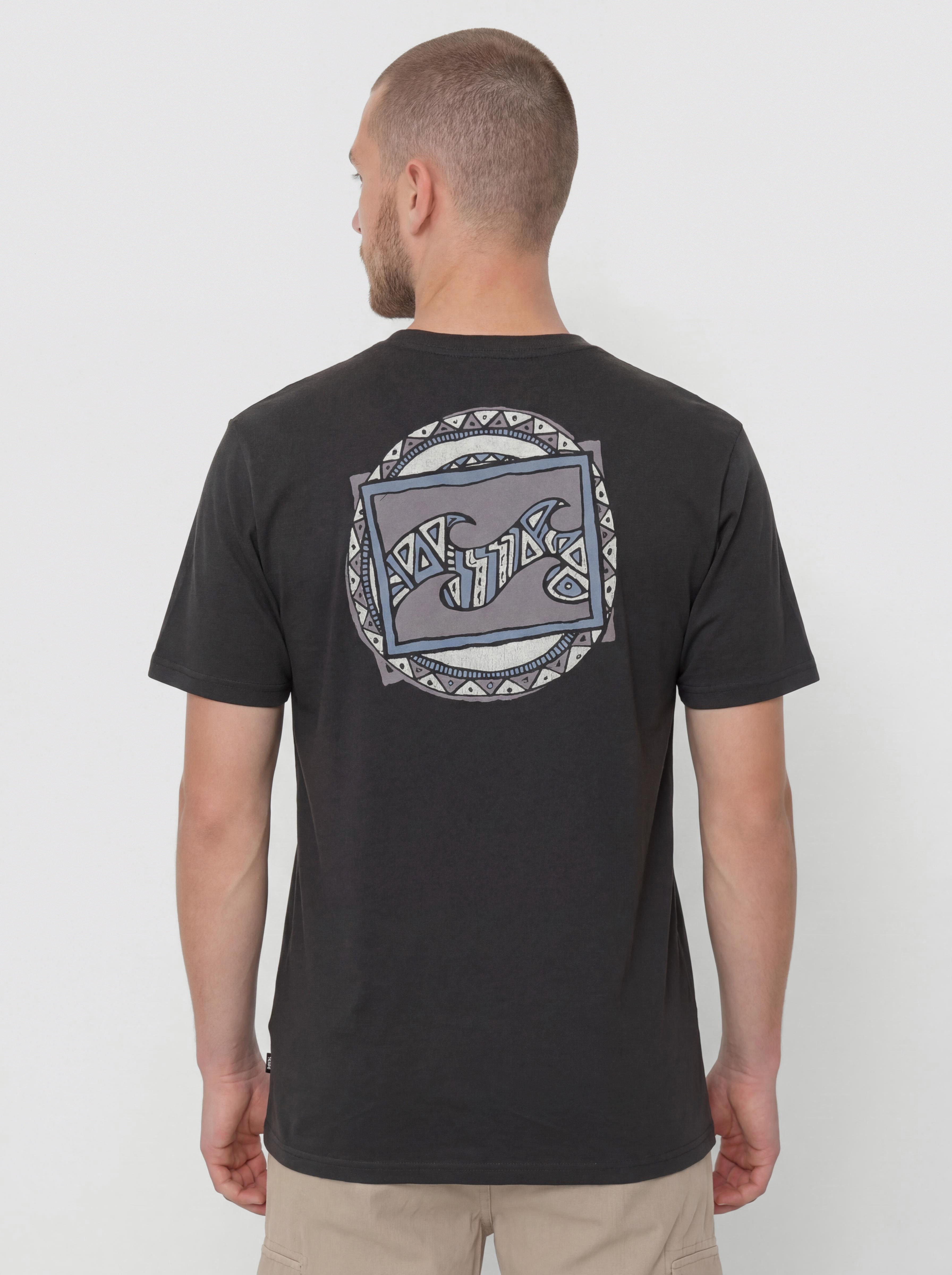 Pu00f3lu00f3 Billabong Crayon Wave (washed black)