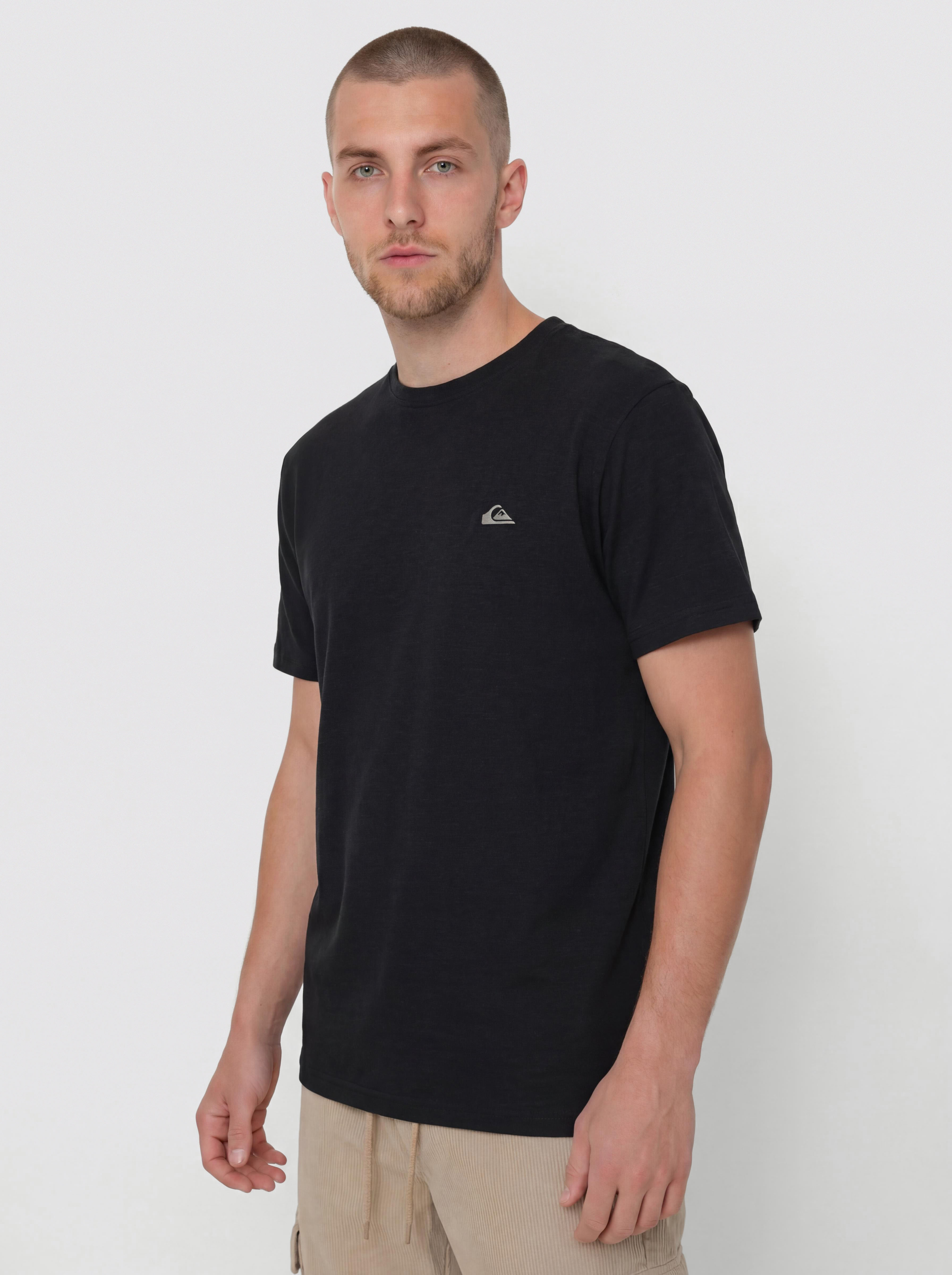 Póló Quiksilver Slub Roundneck (black)