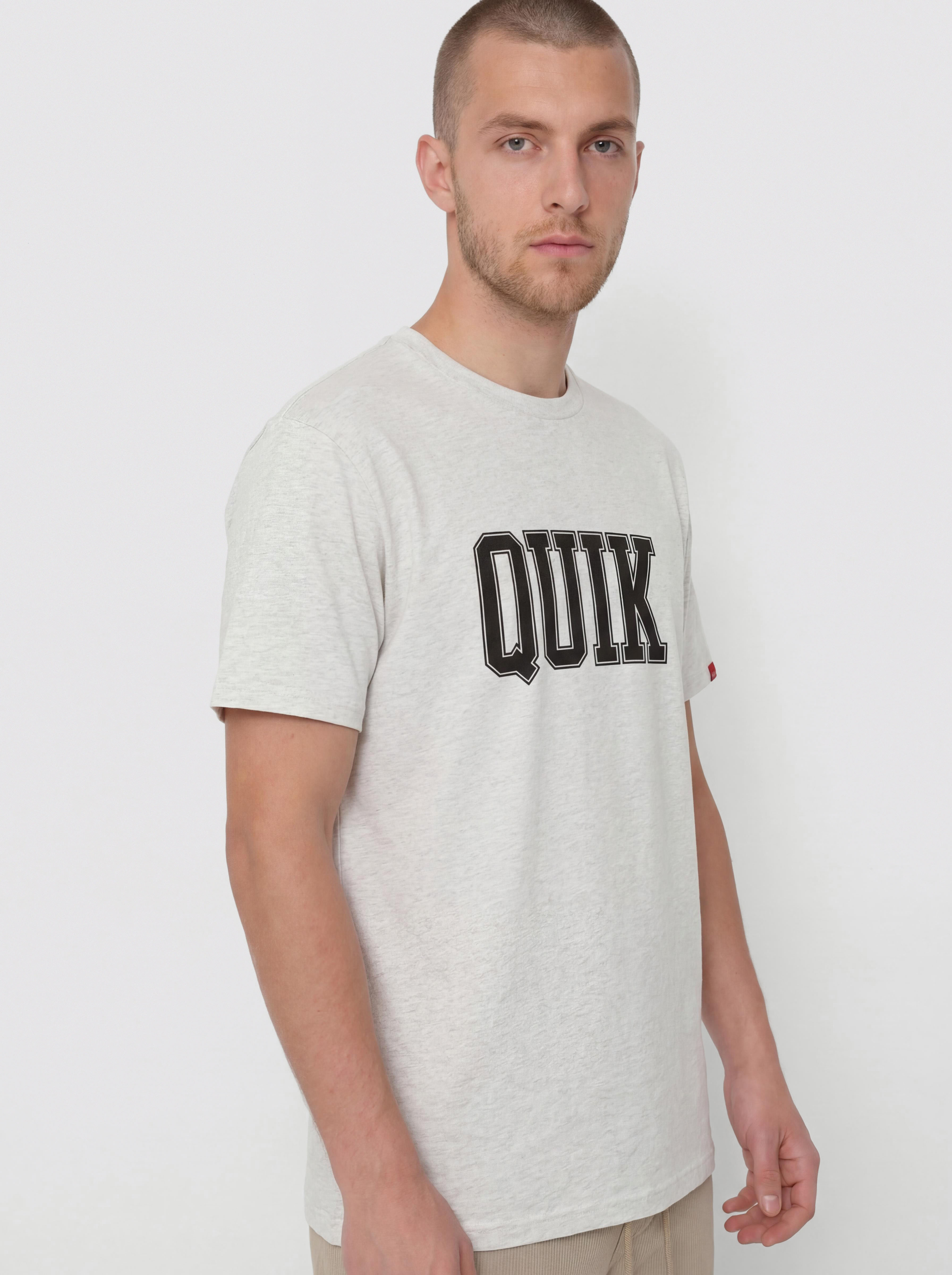 Póló Quiksilver Griff Quik Gfn (snow heather)