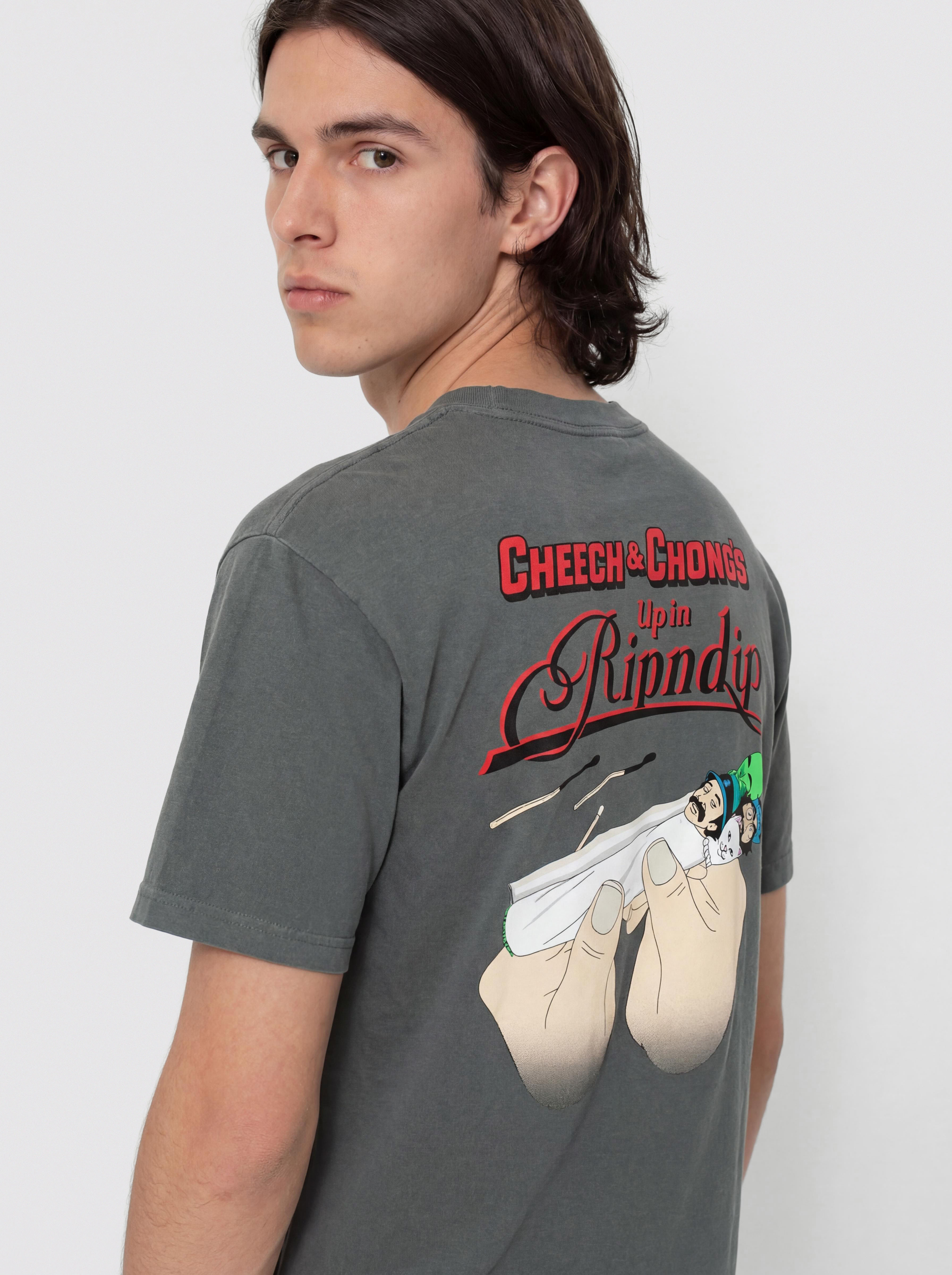 RipNDip Roll Me Up Póló (charcoal)