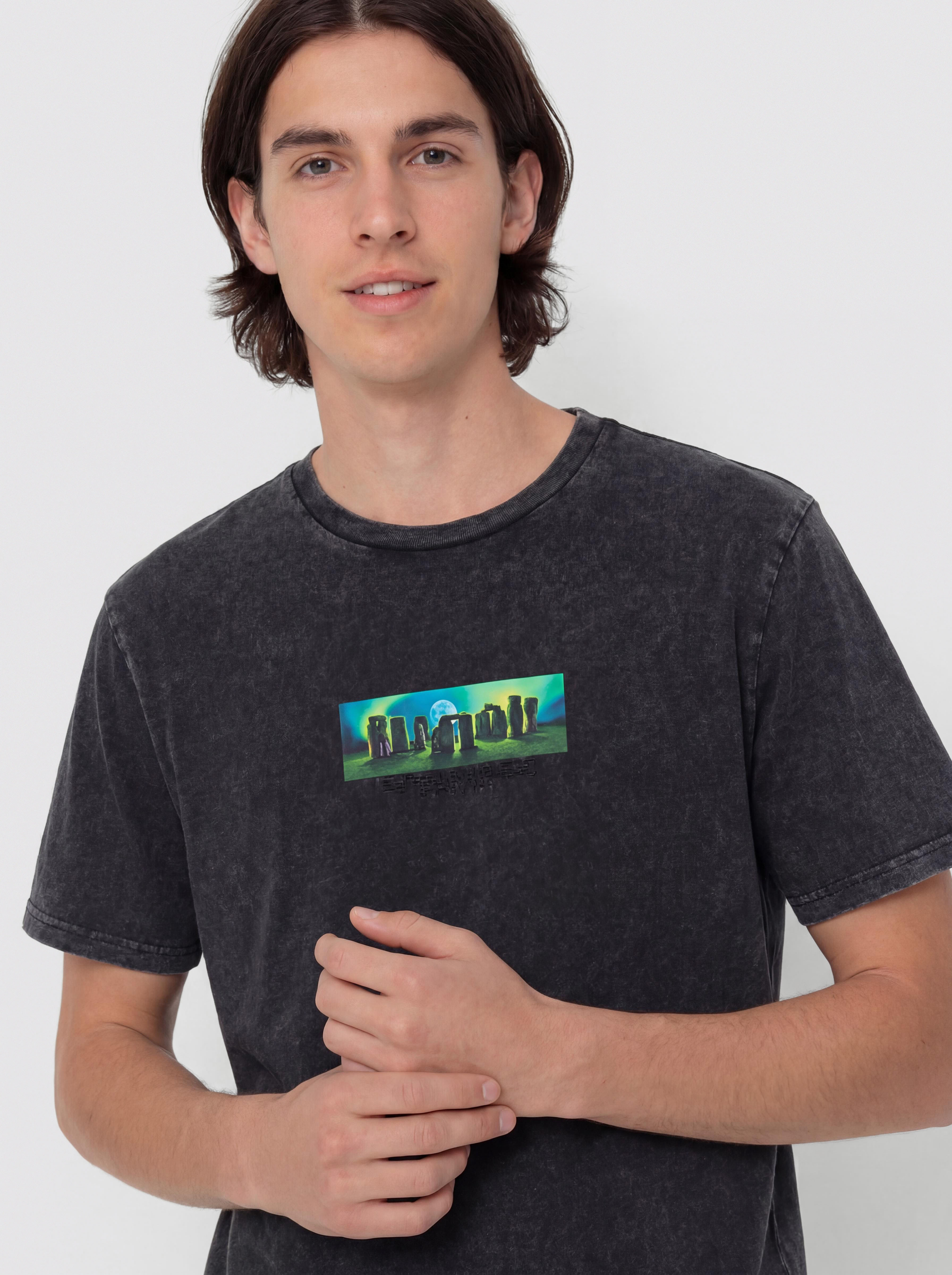 RipNDip Ufo Tours Póló (black vintage wash)