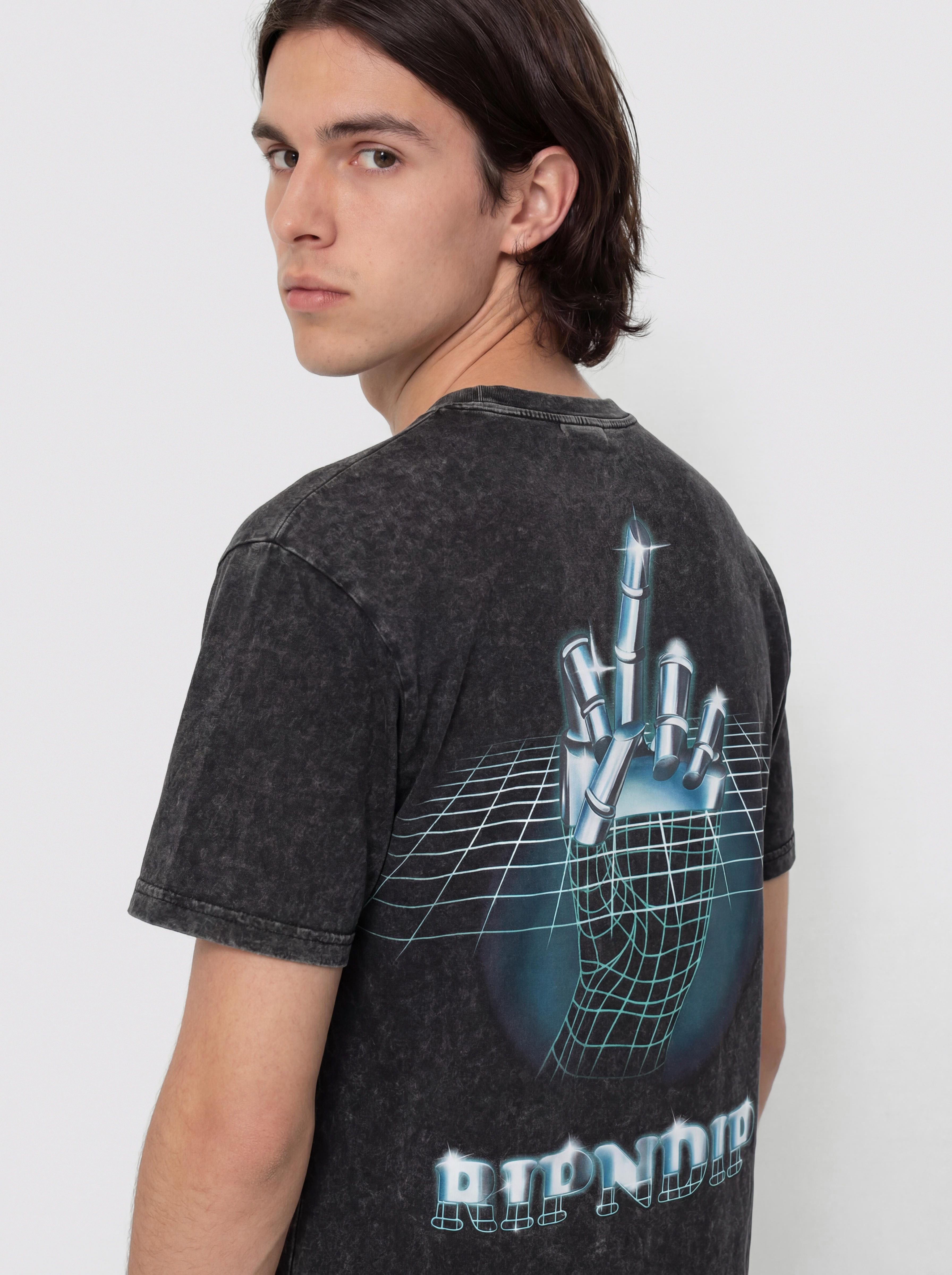 Póló RipNDip Afterlife (black wash)