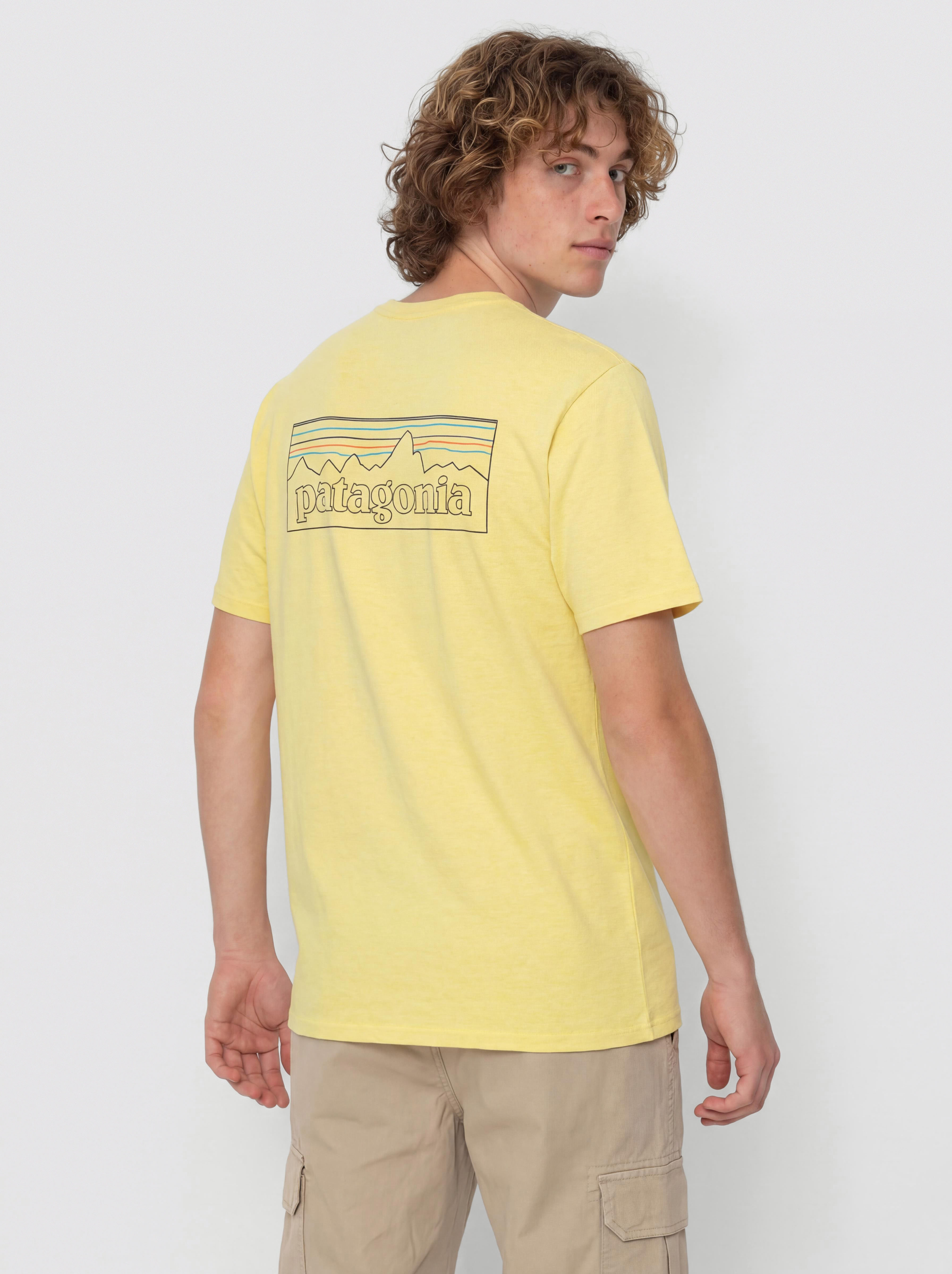 Patagonia P 6 Logo Responsibili Póló (p 6 outline/lemon zest)
