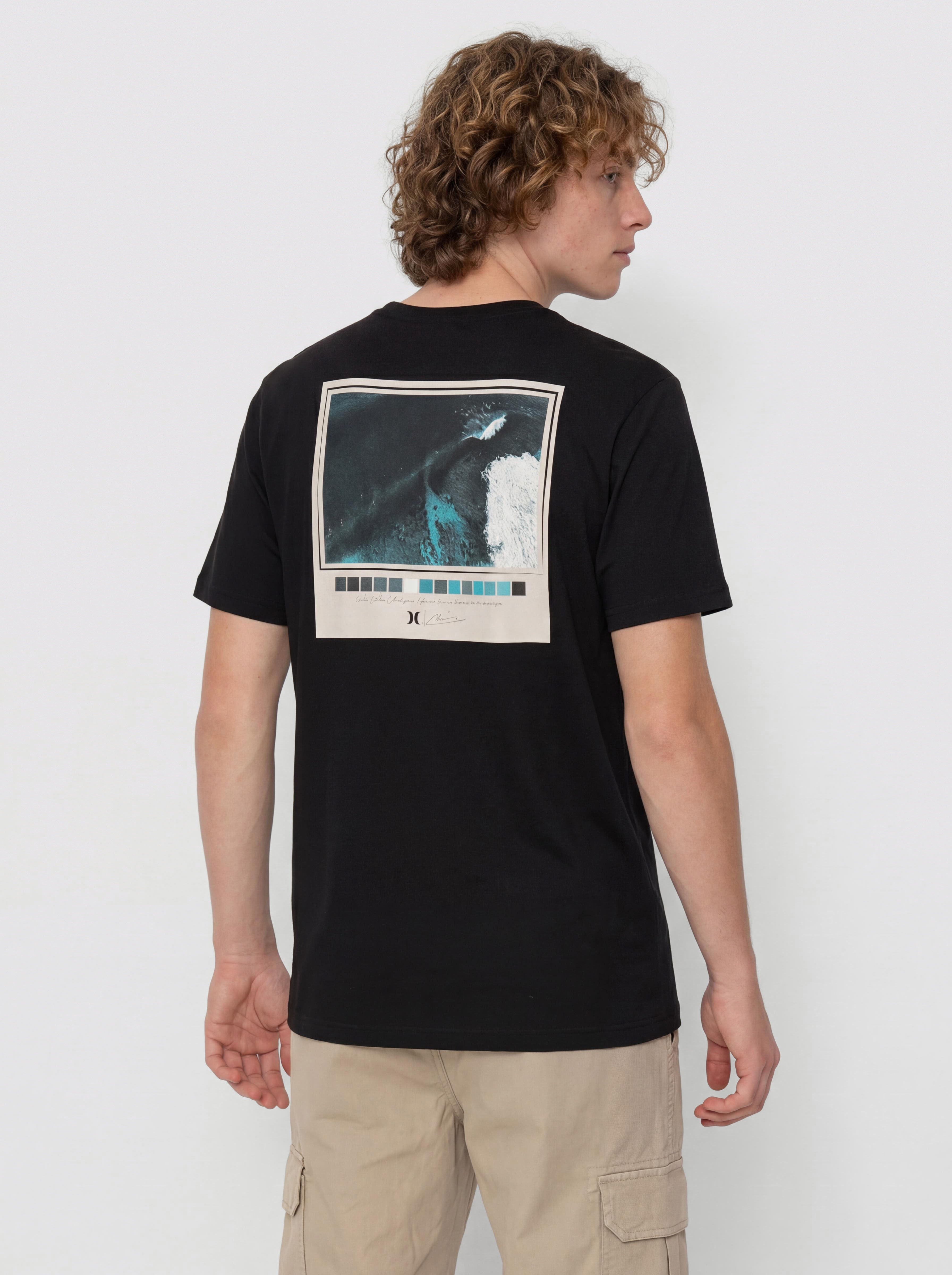 Hurley Helio Pipeline Photo Póló (black)