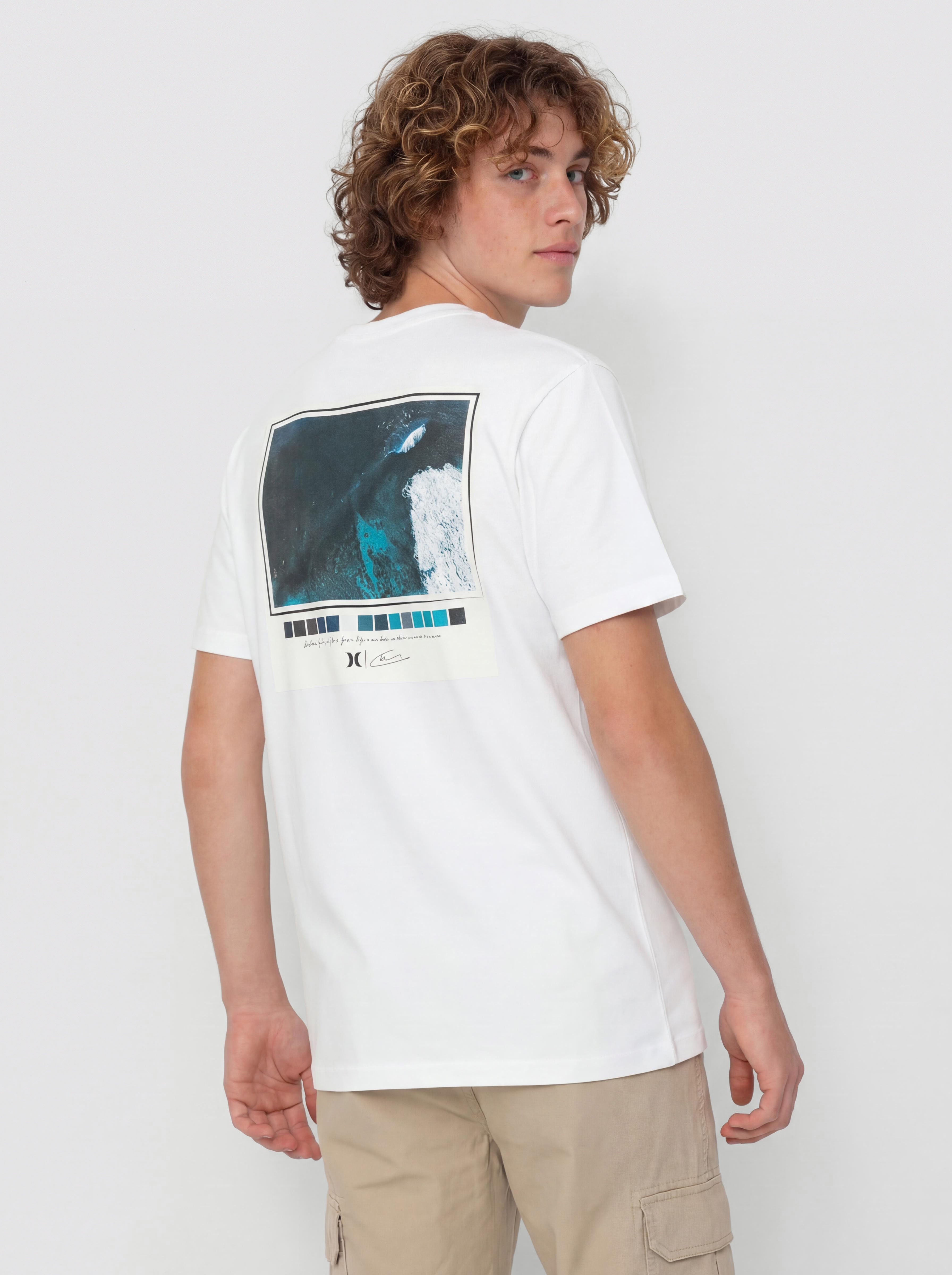 Hurley Helio Pipeline Photo Póló (white)