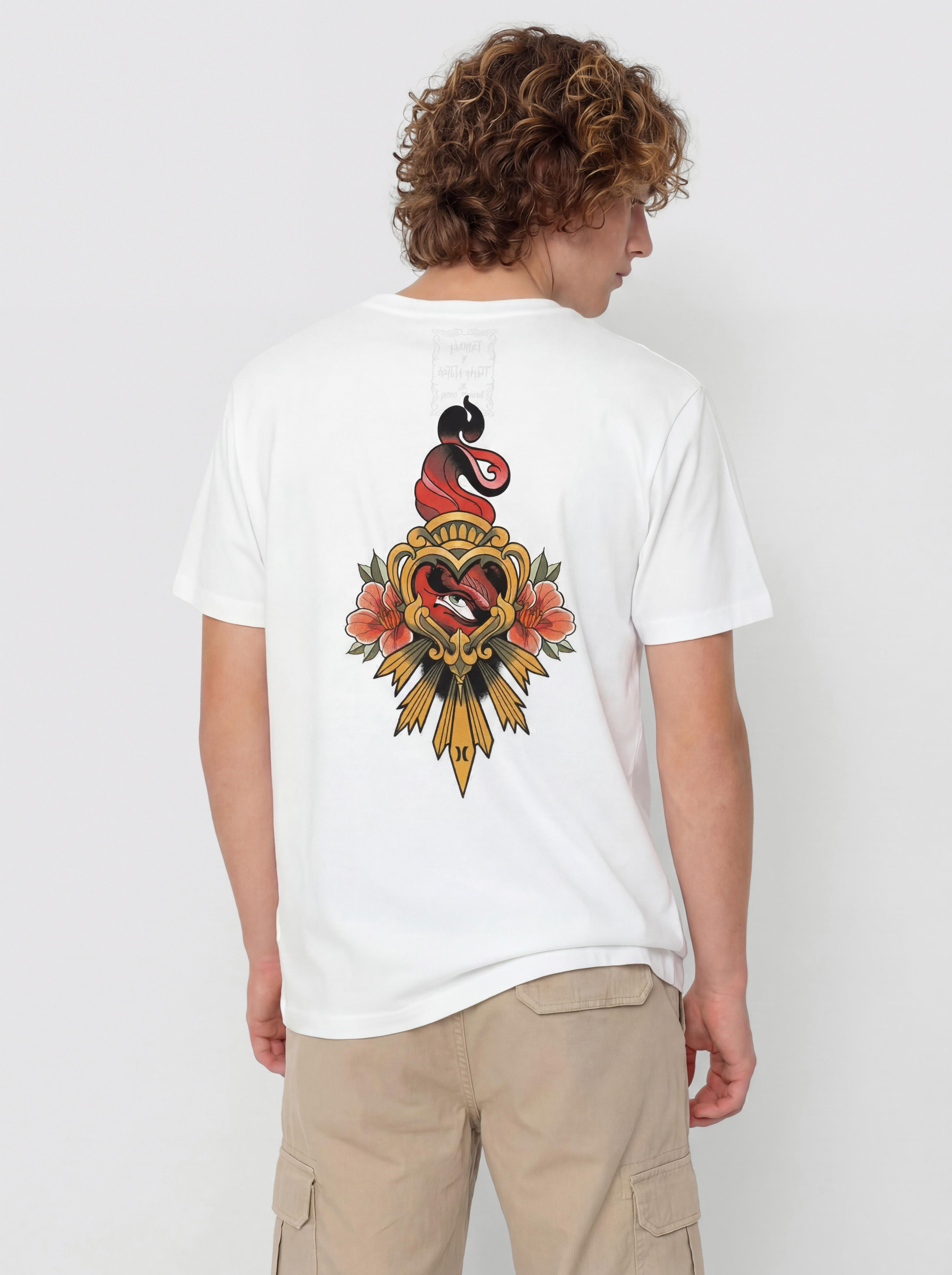 Hurley Tattoo Trudy Heart Póló (white)