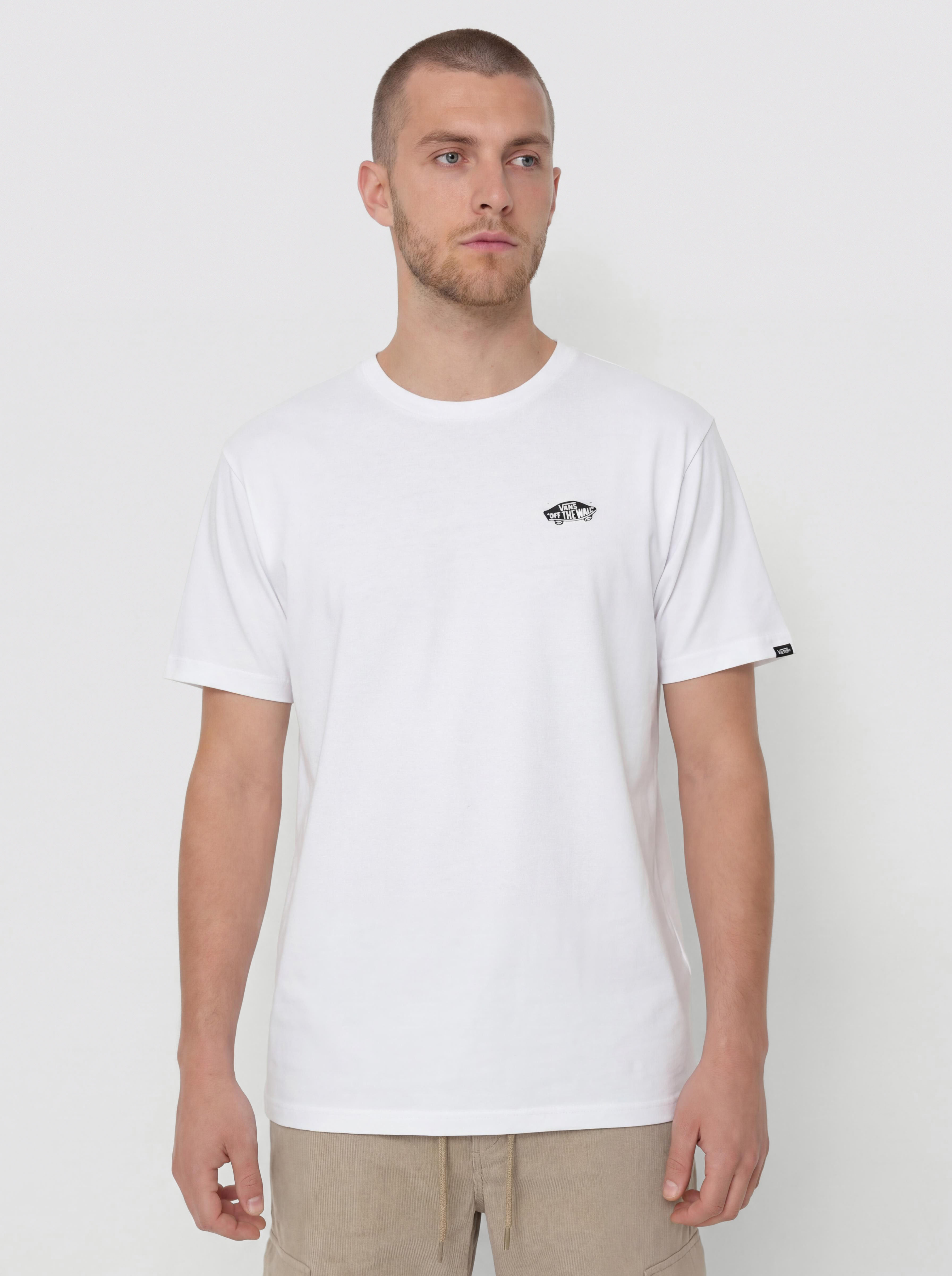 Vans Style 76 II Loose Póló (white/black)