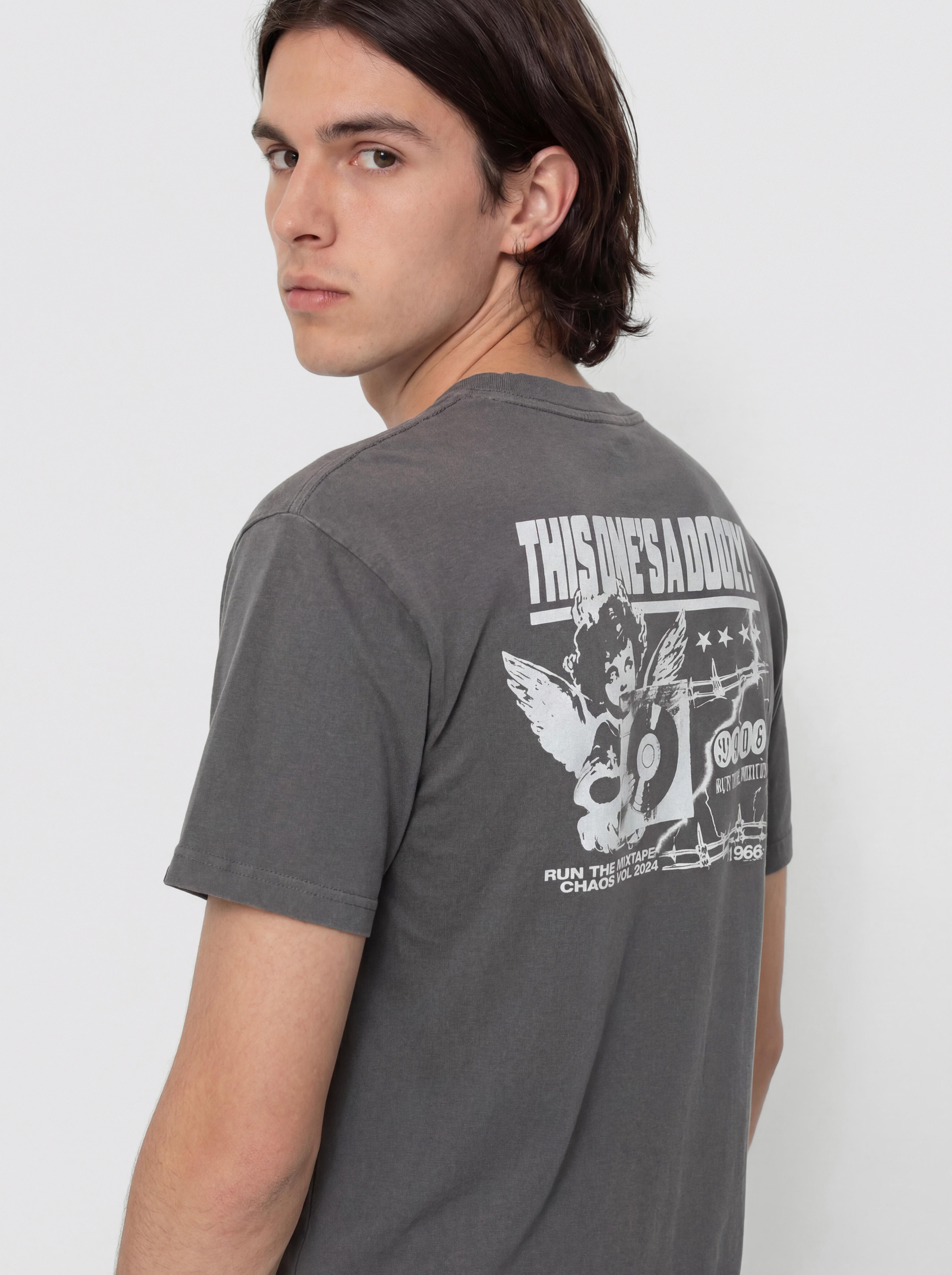 Vans Earthbound Loose Fit Póló (mountain essentials asphalt)