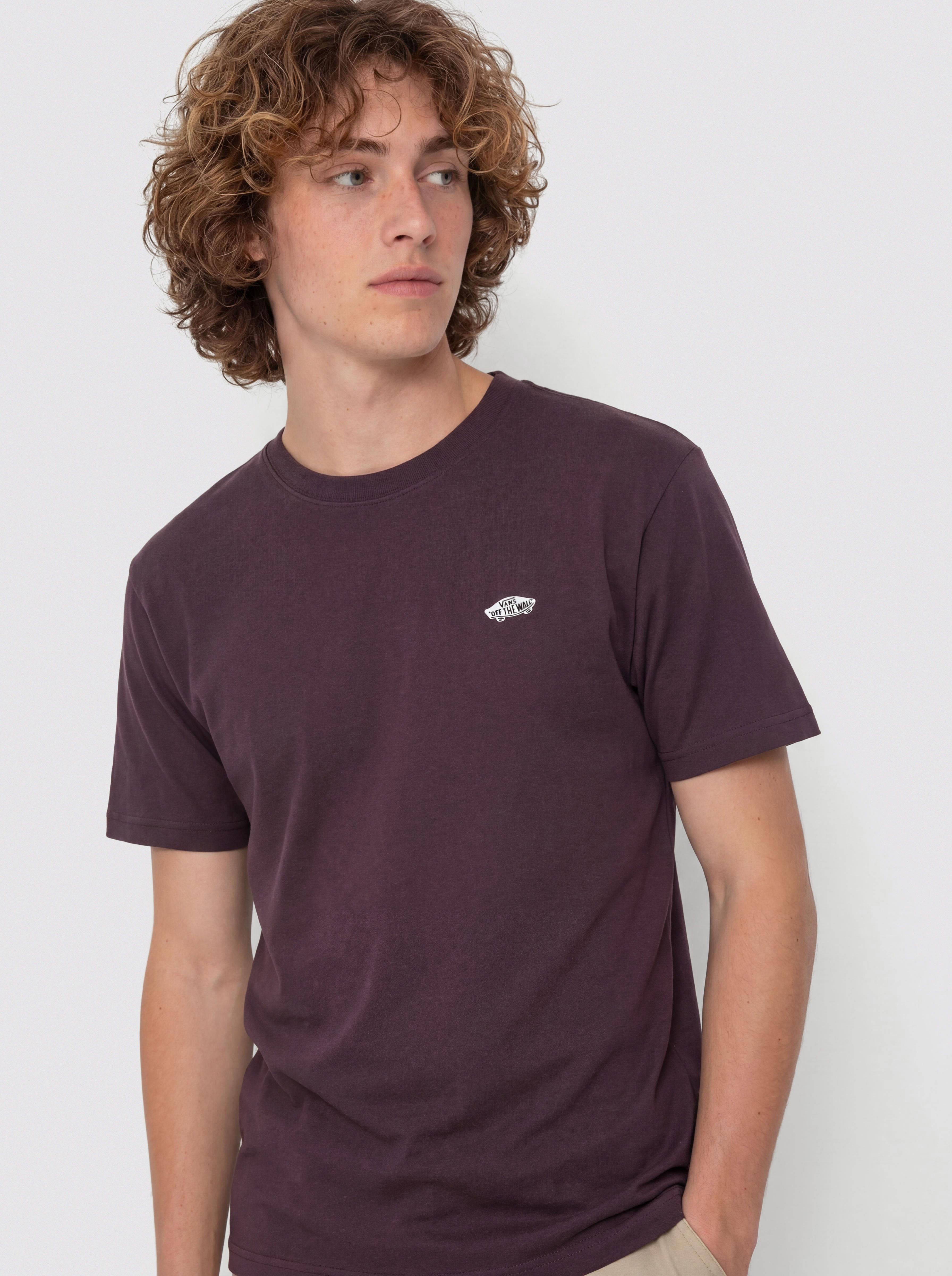 Vans Style 76 II Loose Póló (dark port)