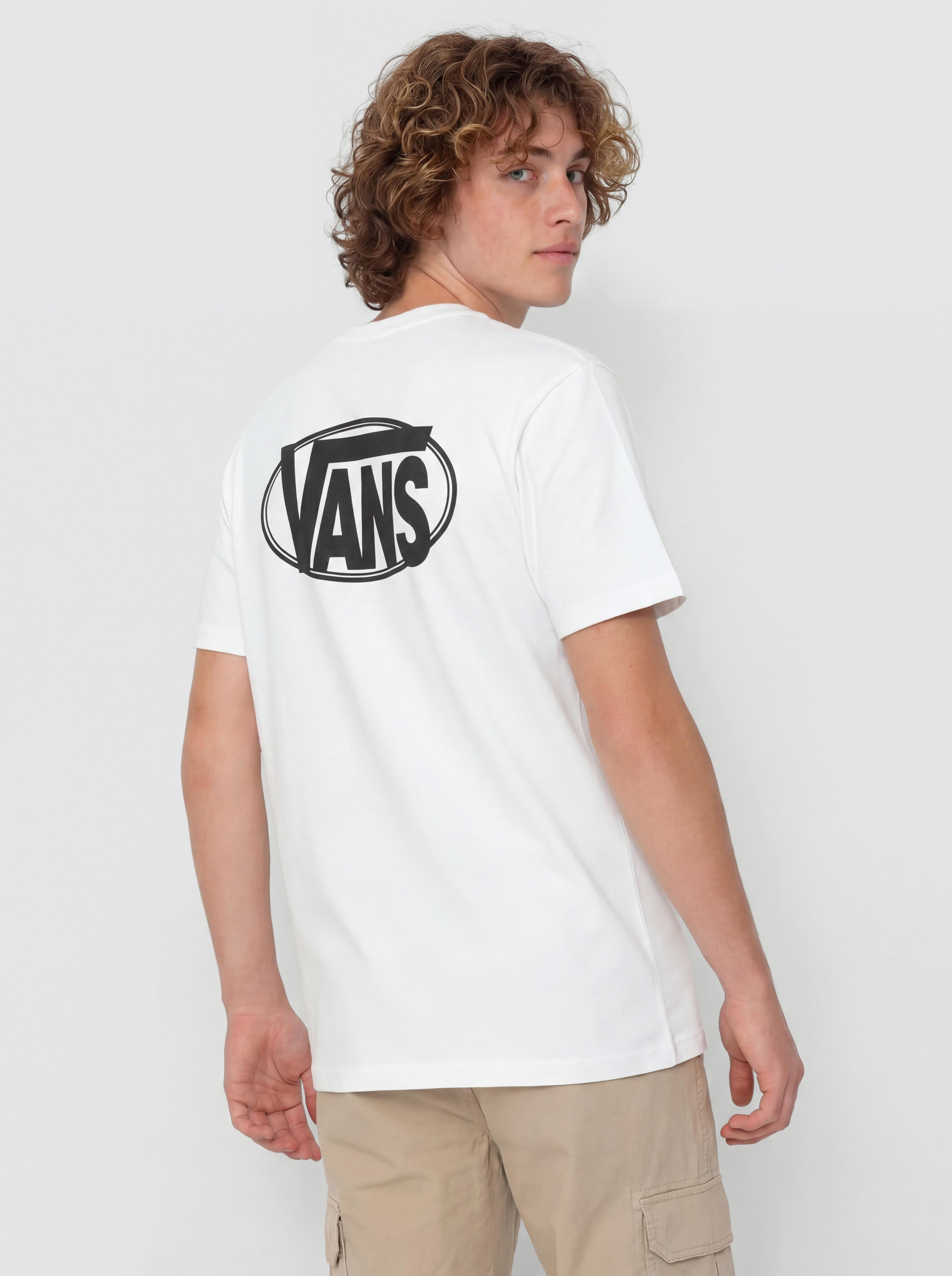 Vans Oval Logo Loose Póló (white)
