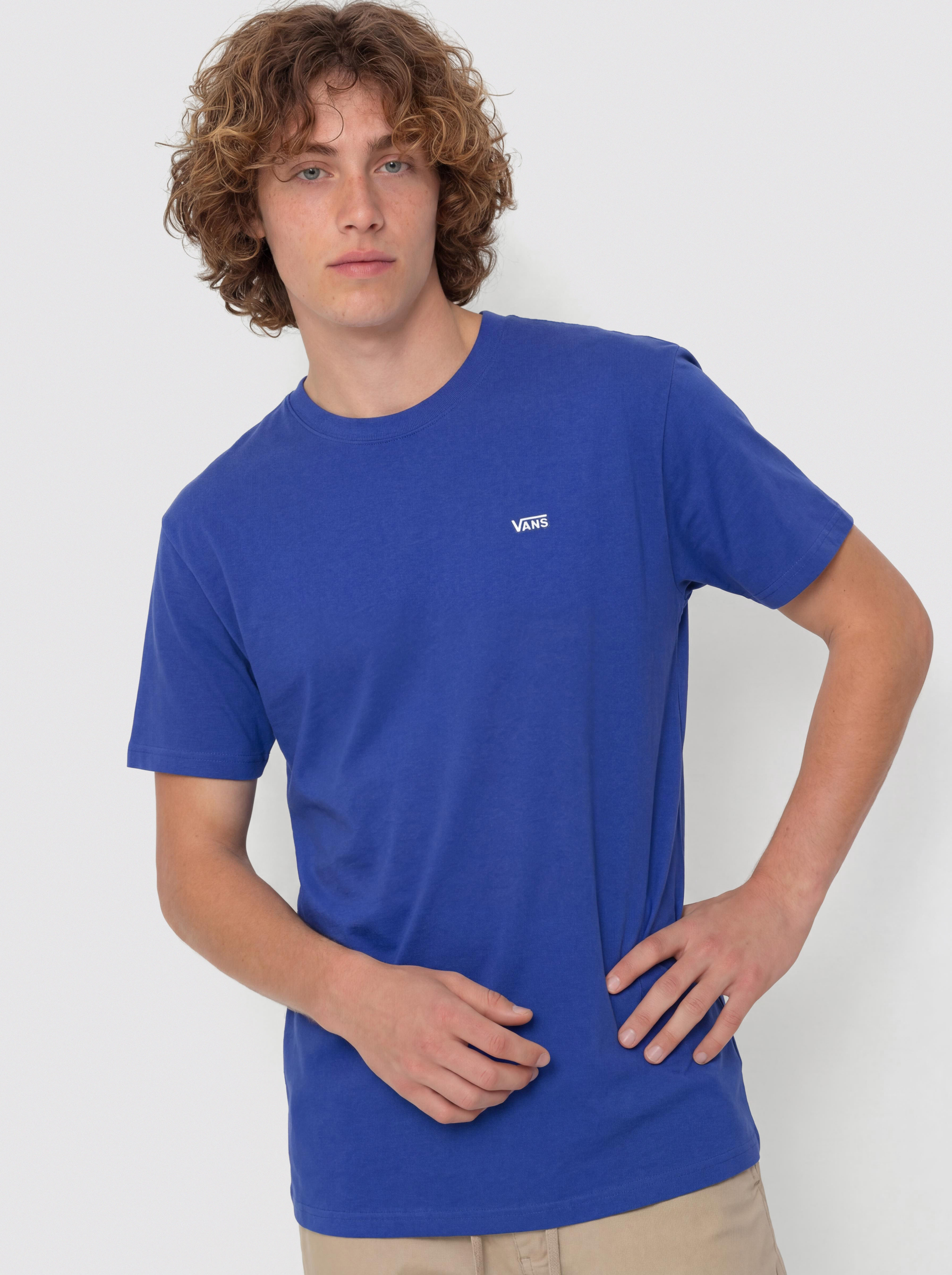 Vans Left Chest II Loose Pu00f3lu00f3 (royal cobalt)