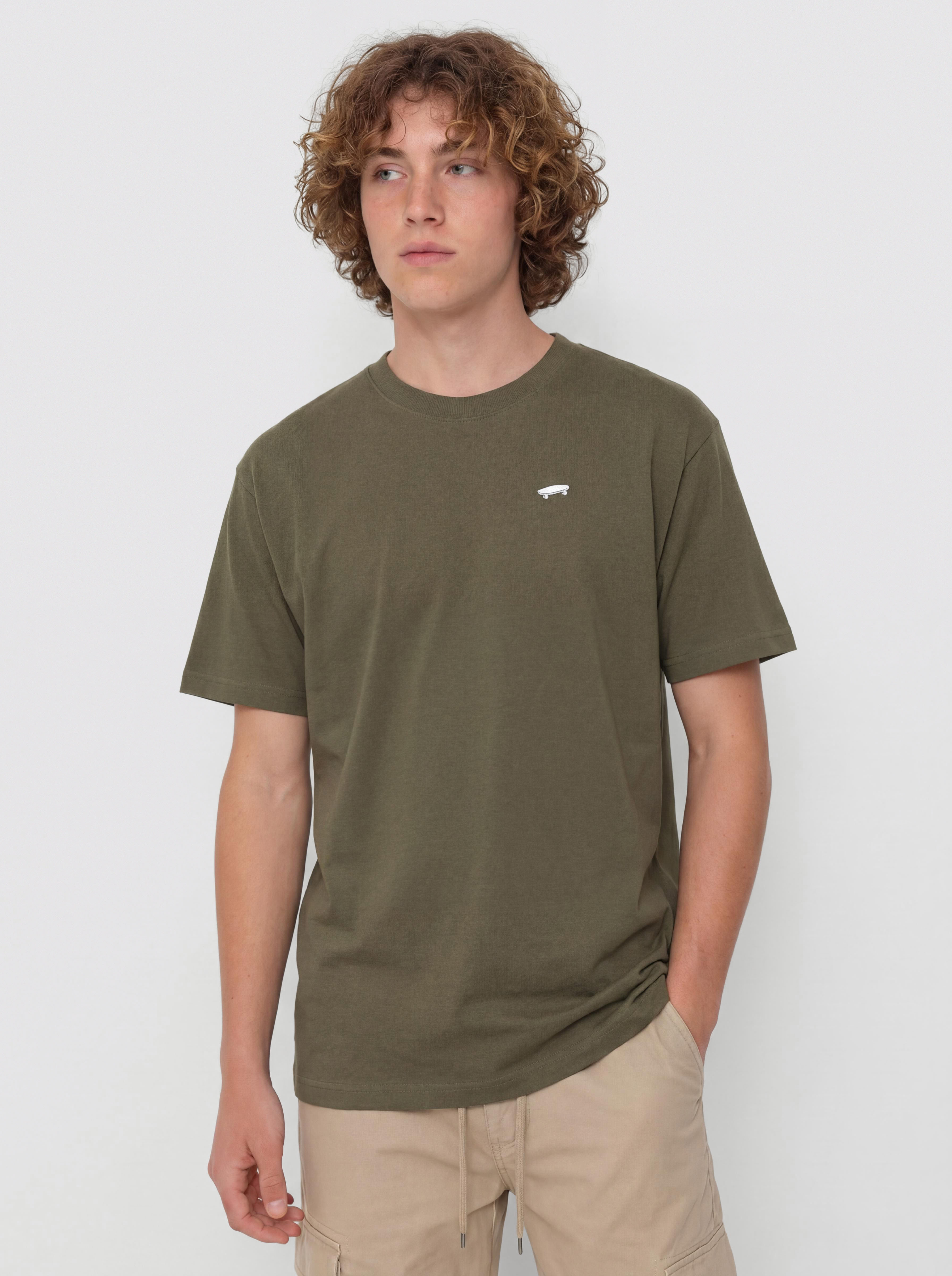 Vans Salton Loose Póló (mossy olive)