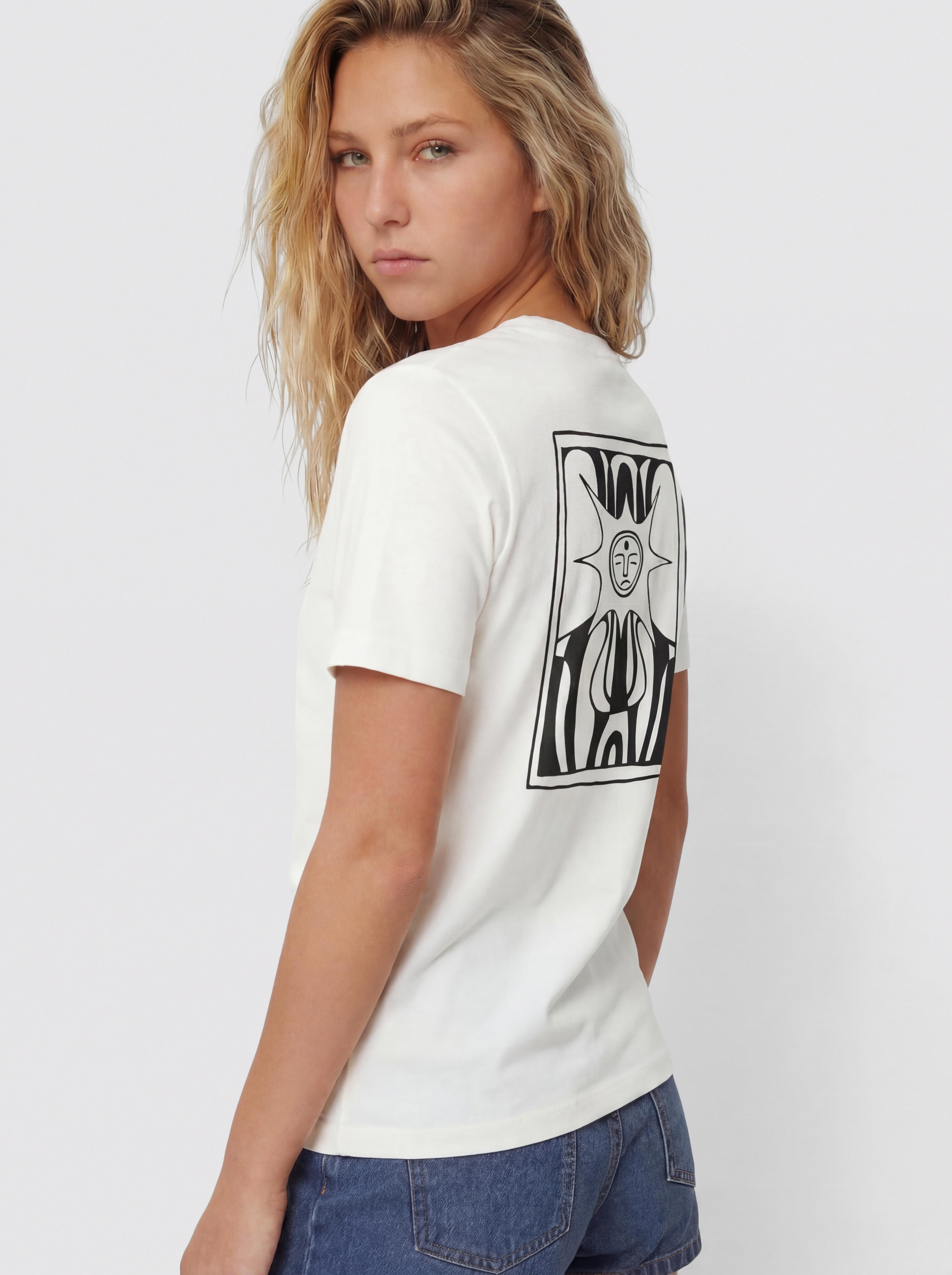 Volcom Radical Daze Up Wmn Póló (off white)