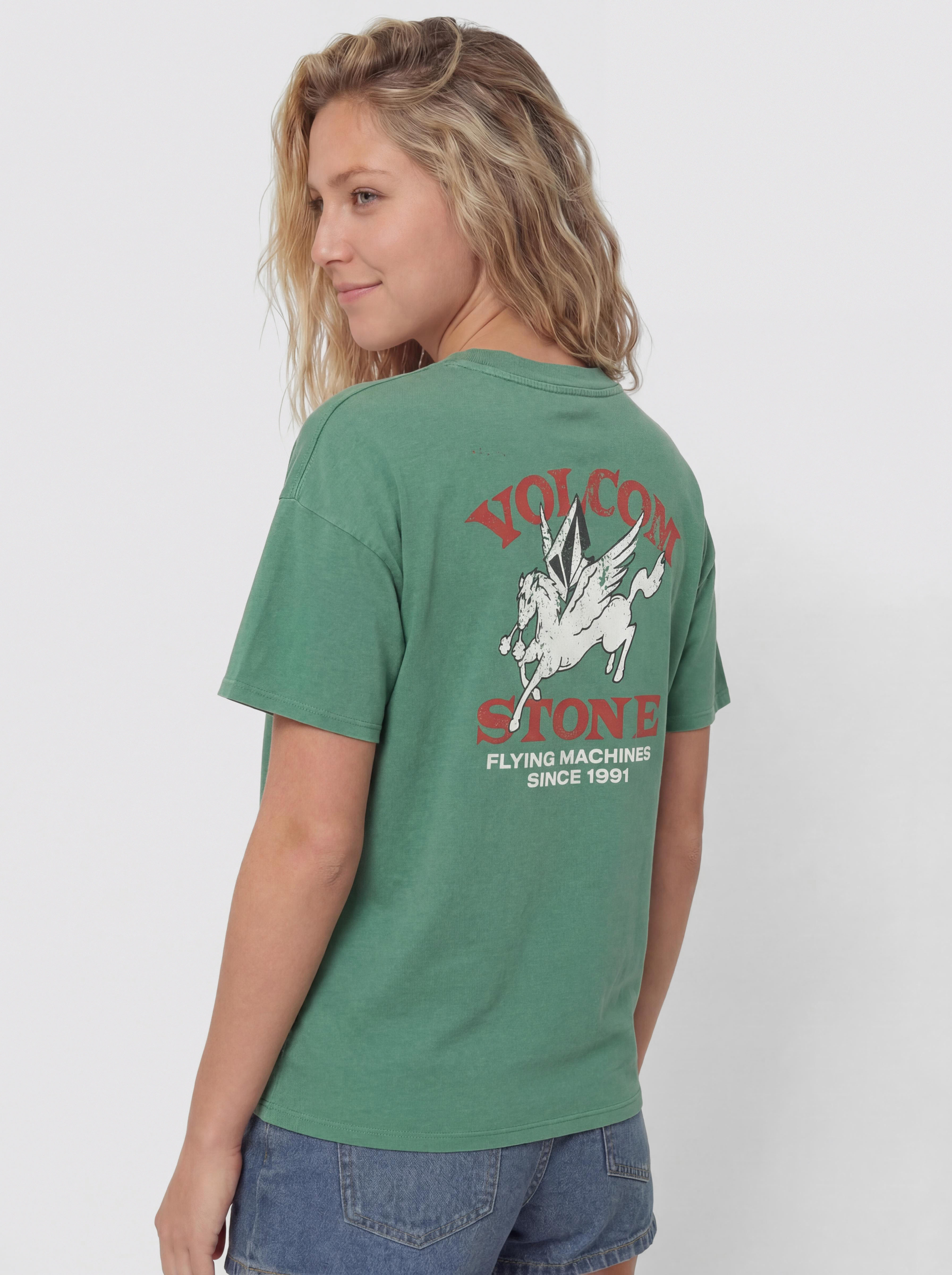 Volcom Voltrip Wmn Póló (evergreen)