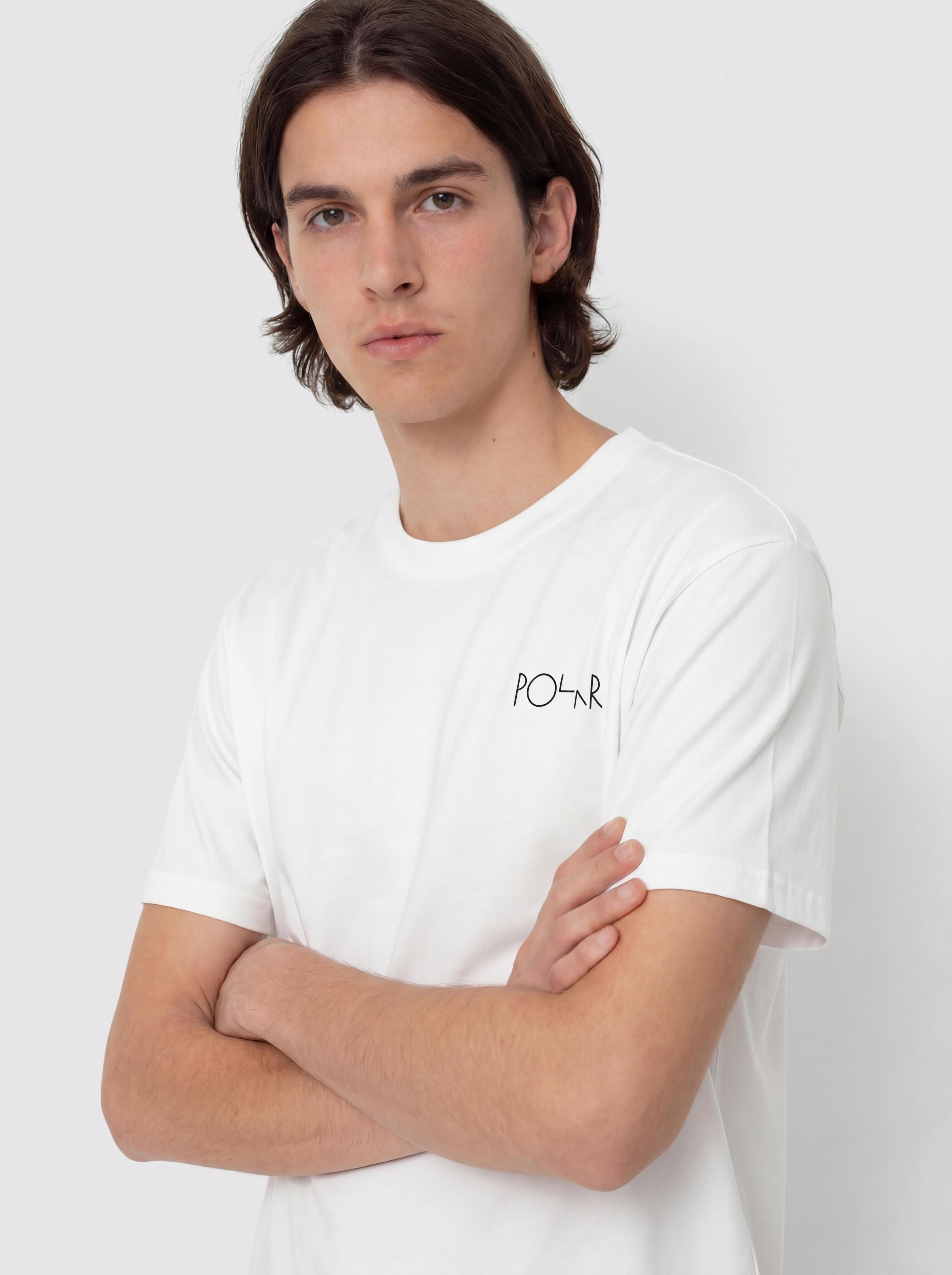 Polar Skate Fill Logo Martas Roses Póló (white)