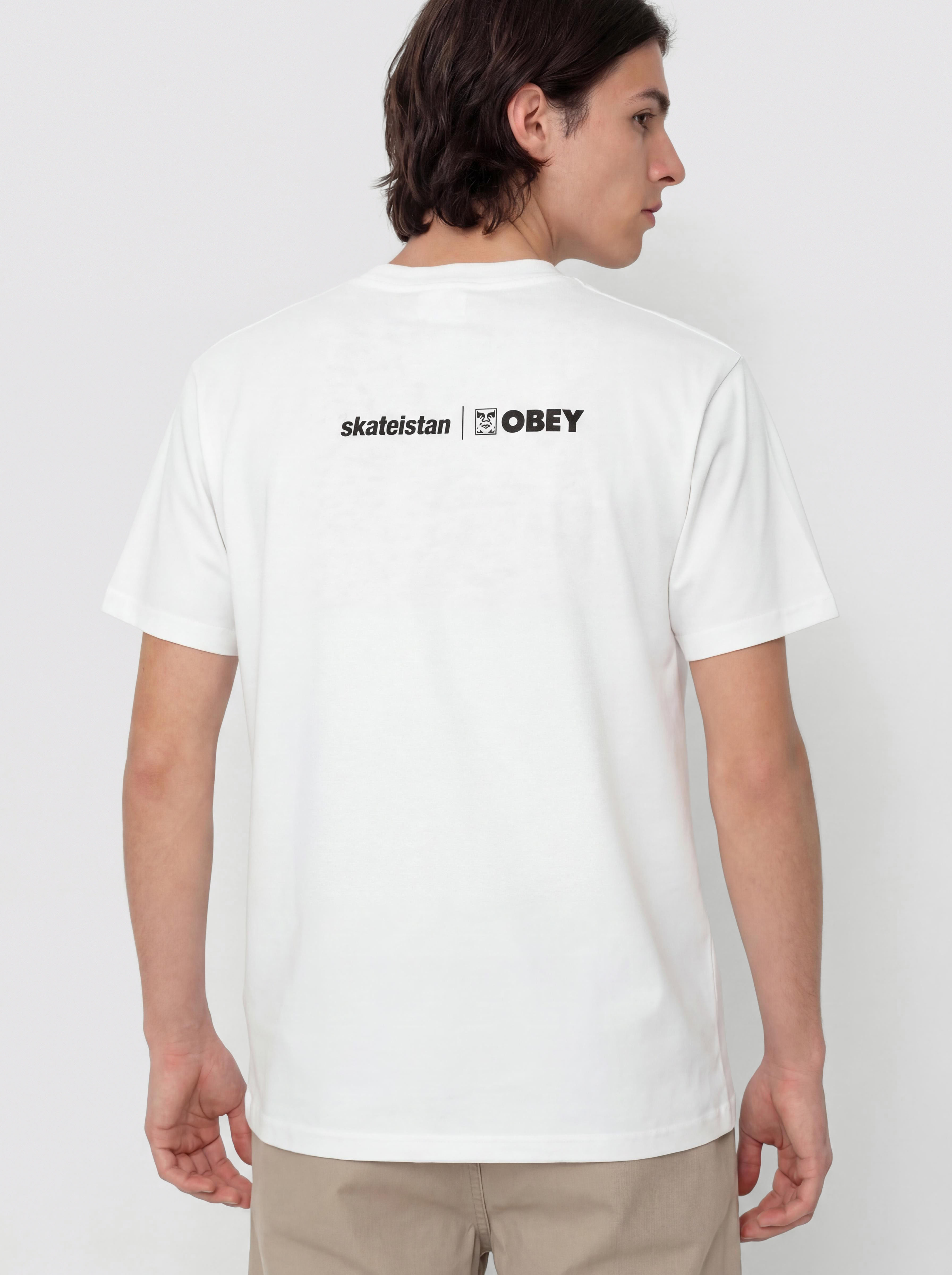 OBEY Skateistan Póló (white)