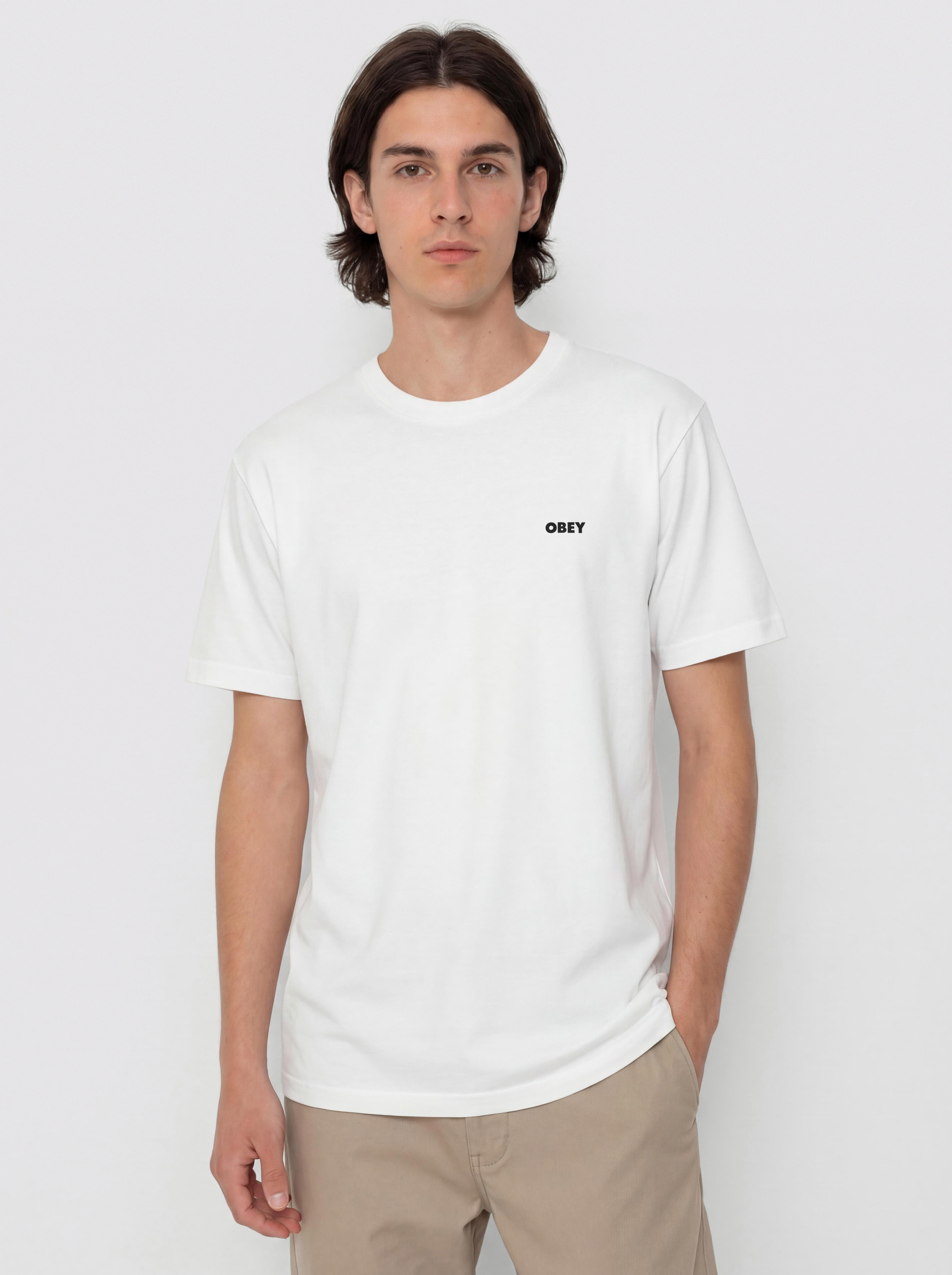 OBEY Bold Icon Face Póló (pigment vintage white)