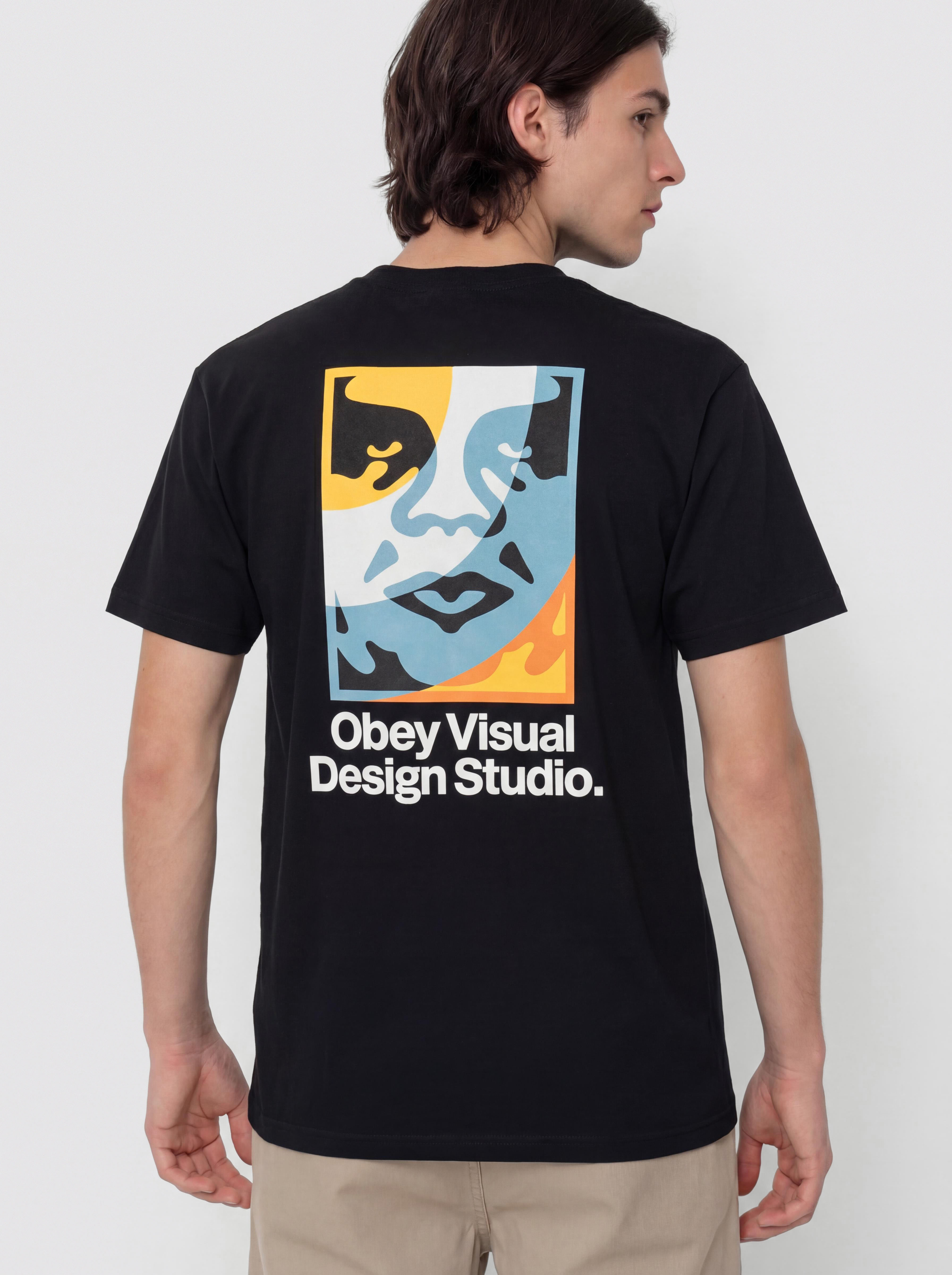 OBEY Visual Design Studio Póló (black)