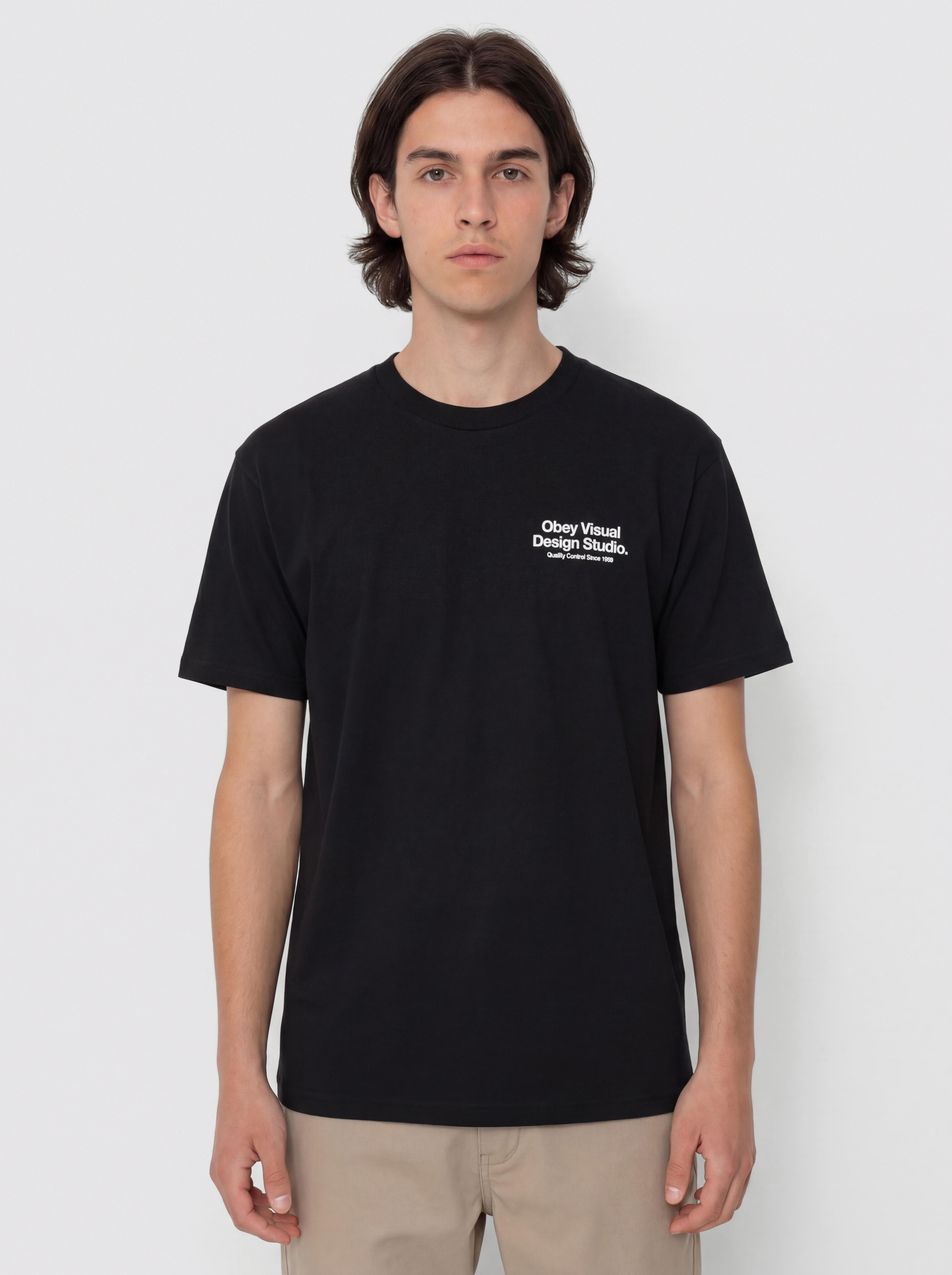 OBEY Visual Design Studio Póló (black)