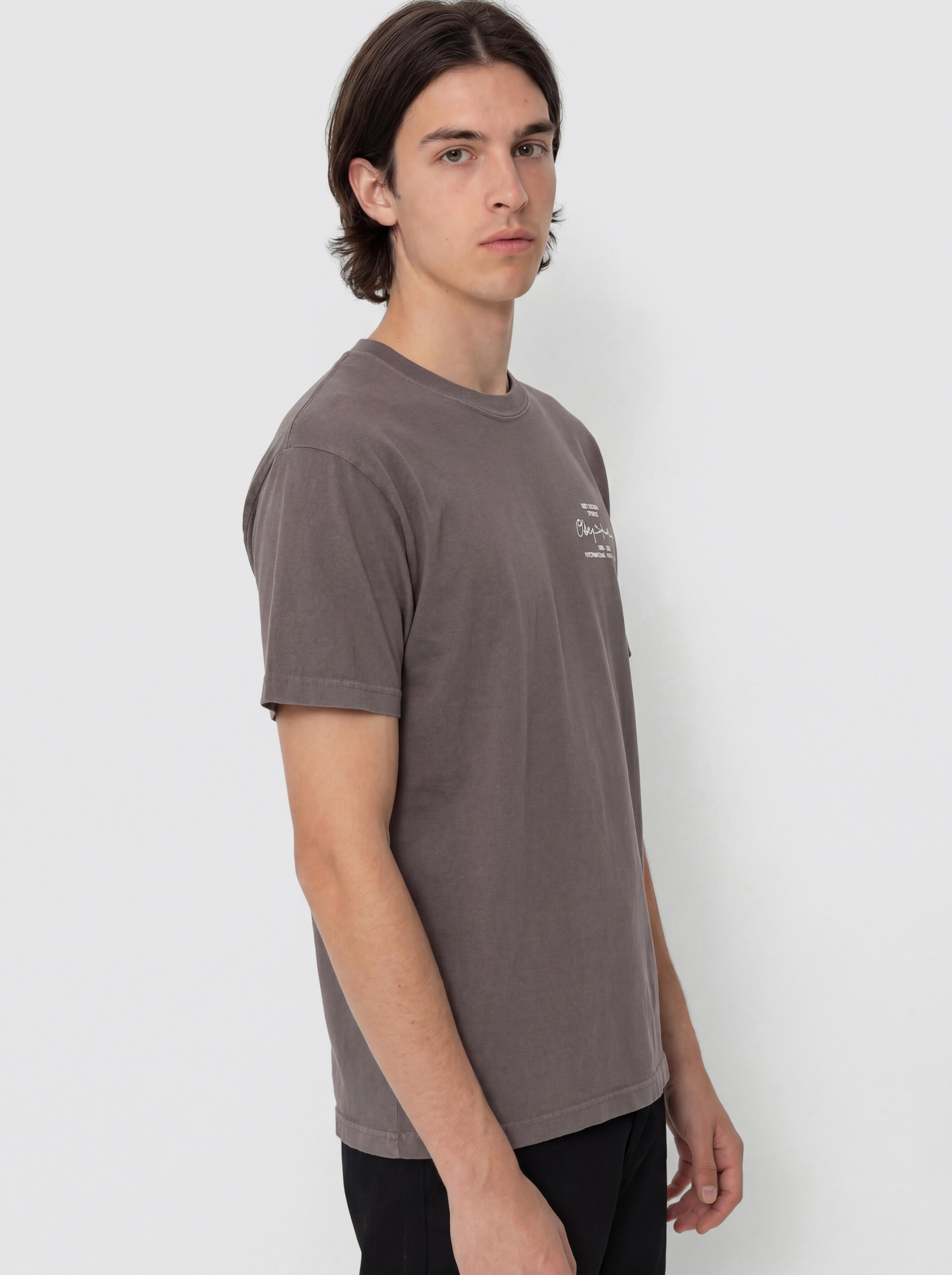 OBEY Institute Póló (pigment dusty black)