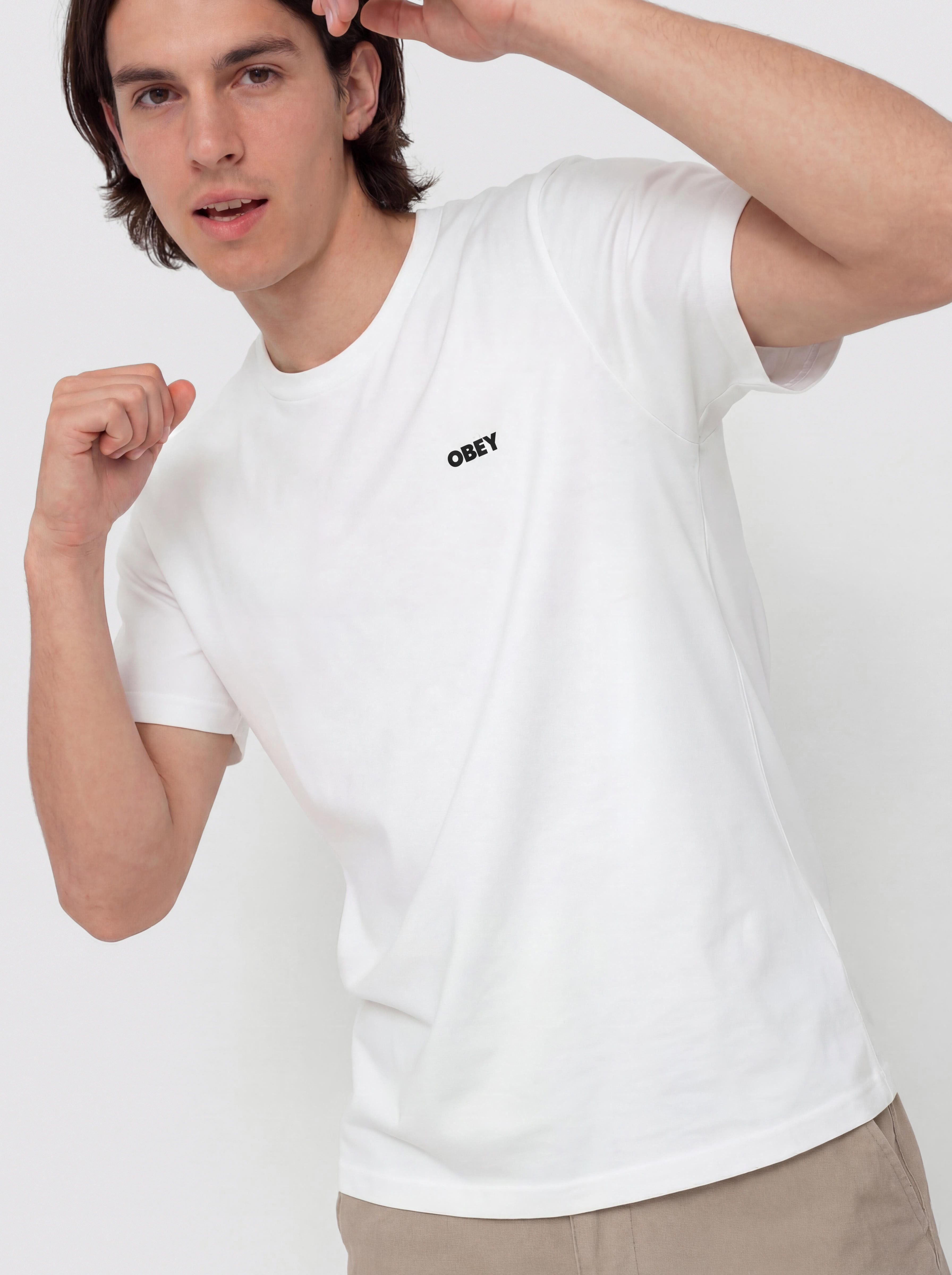 OBEY The Medium Is The Message Póló (white)
