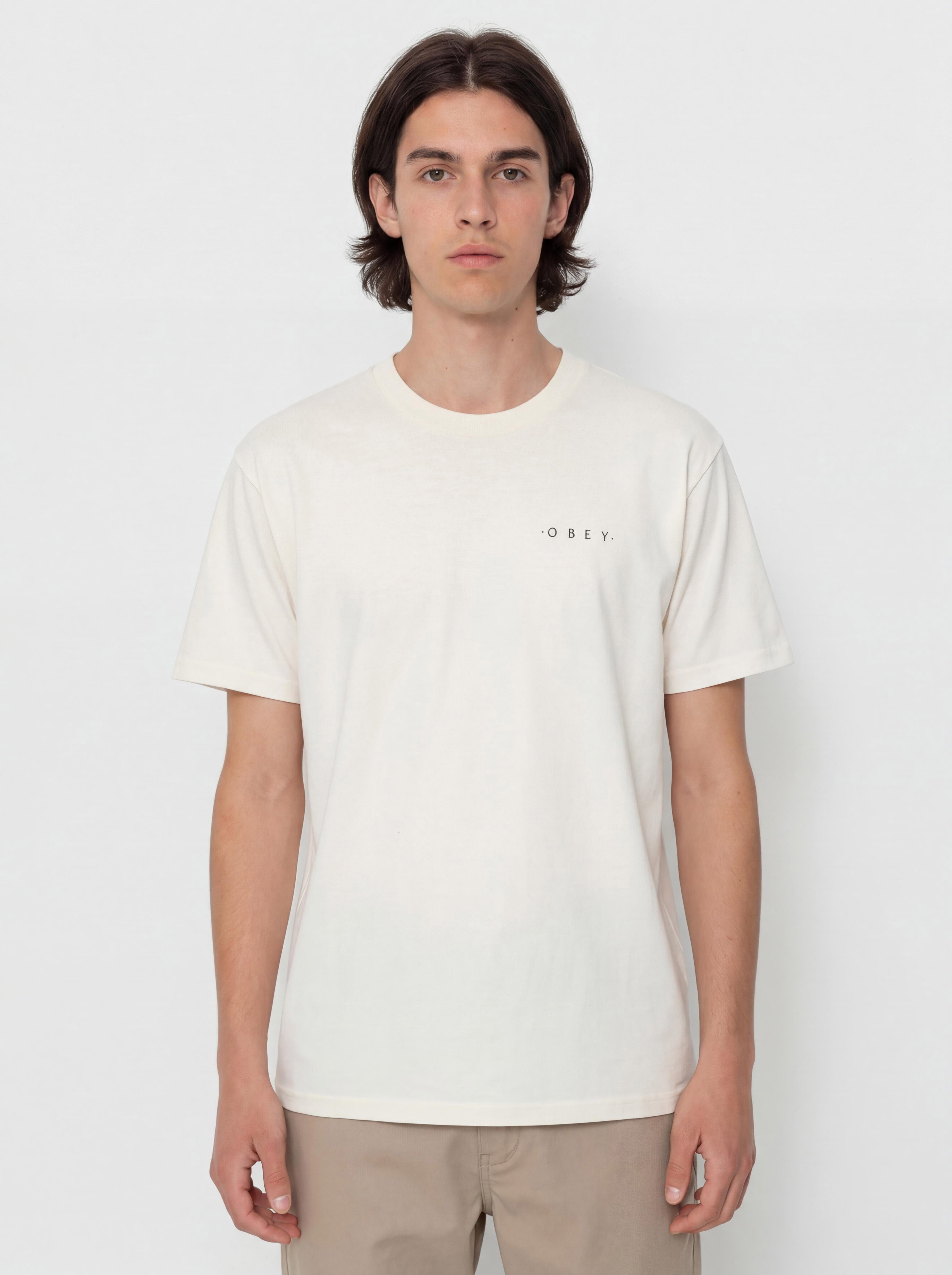 OBEY Architecture Of The Uni Póló (vintage white)