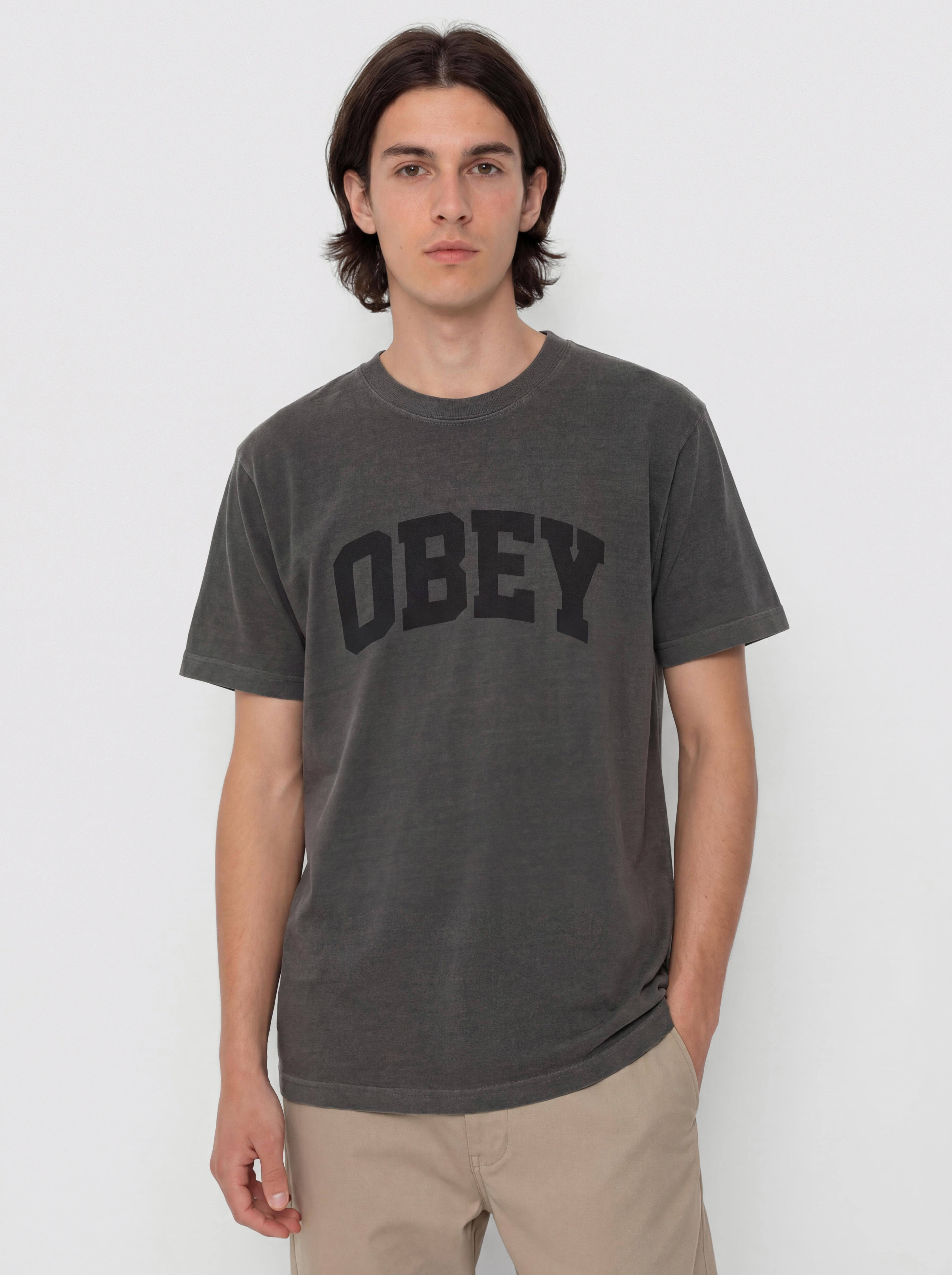 OBEY Collegiate Pigment Póló