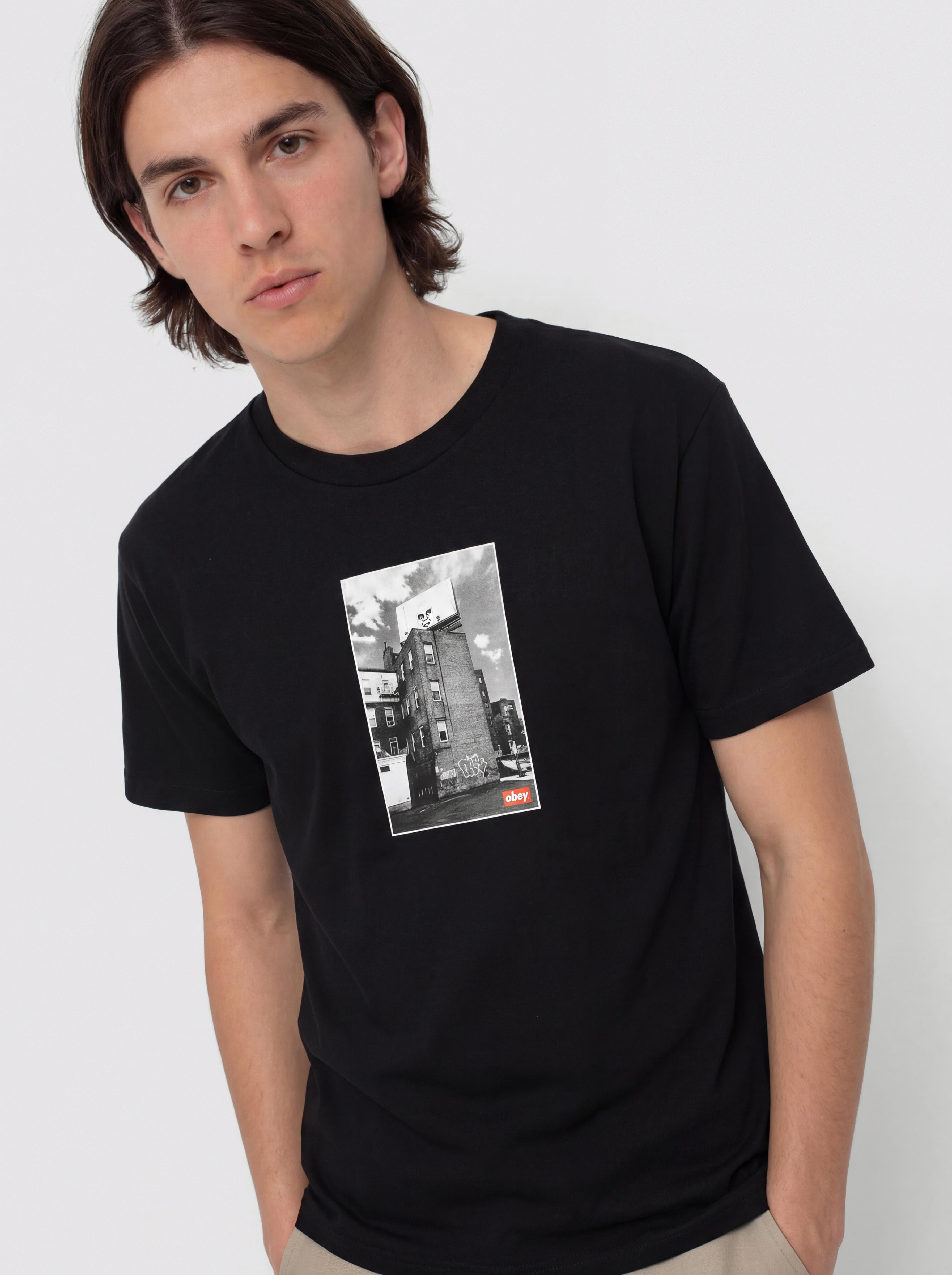 OBEY Boston Billboard Pu00f3lu00f3 (black)