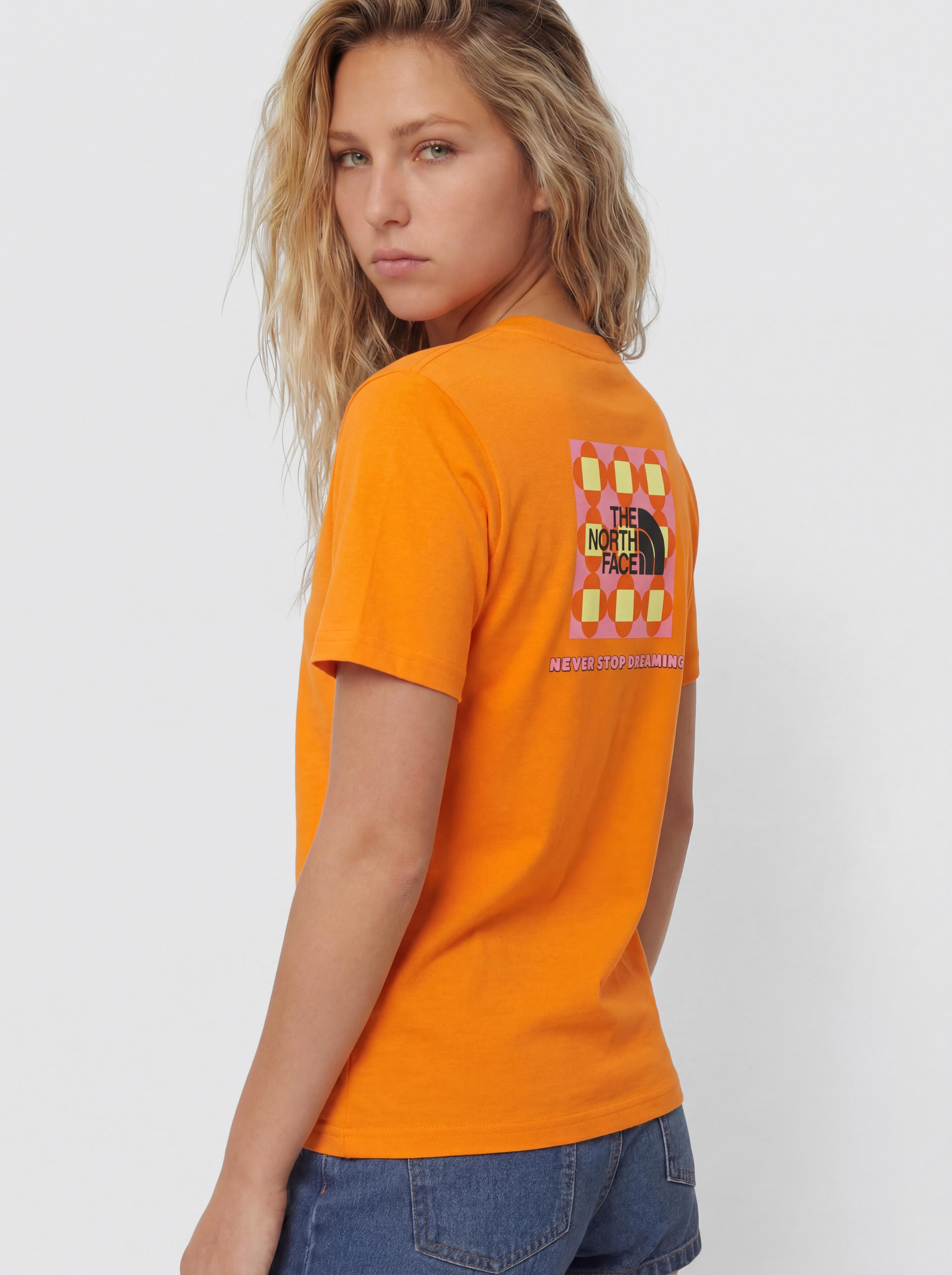 The North Face X Yinka Ilori Box Graphic Póló (apricot glaze)