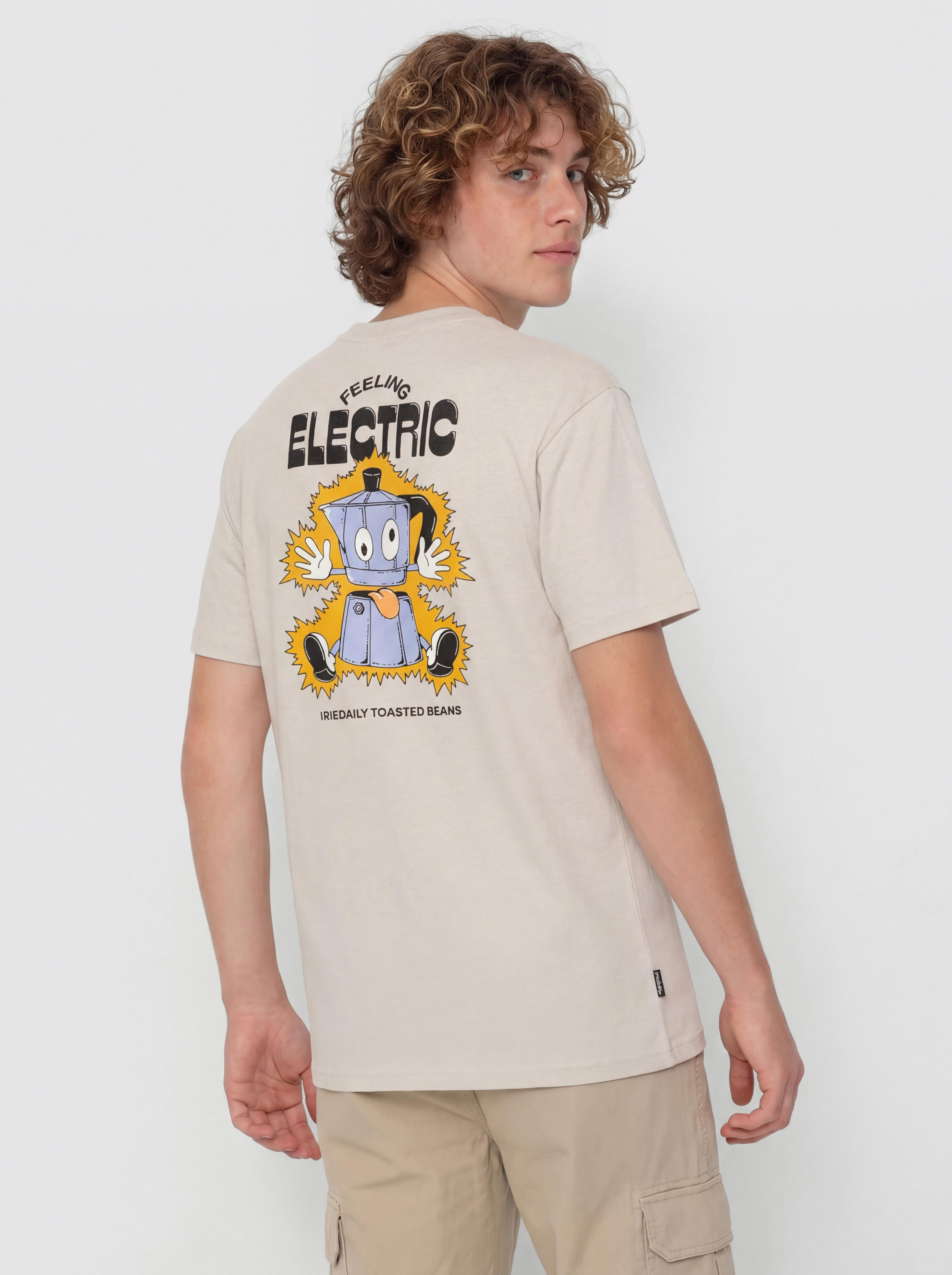 Iriedaily Coffeelectric Póló (cloud grey)