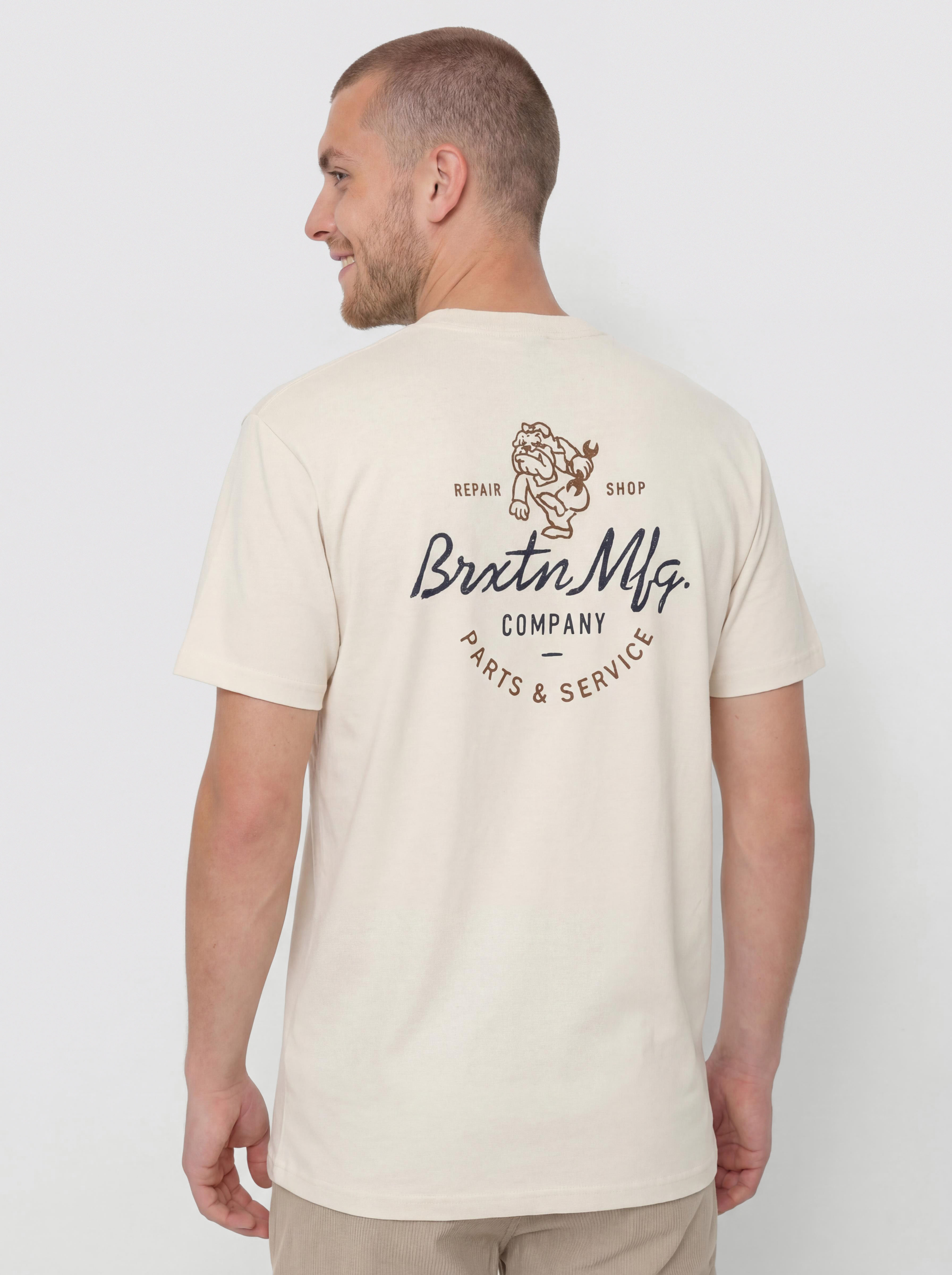 Brixton Tolman Std Pu00f3lu00f3 (cream)