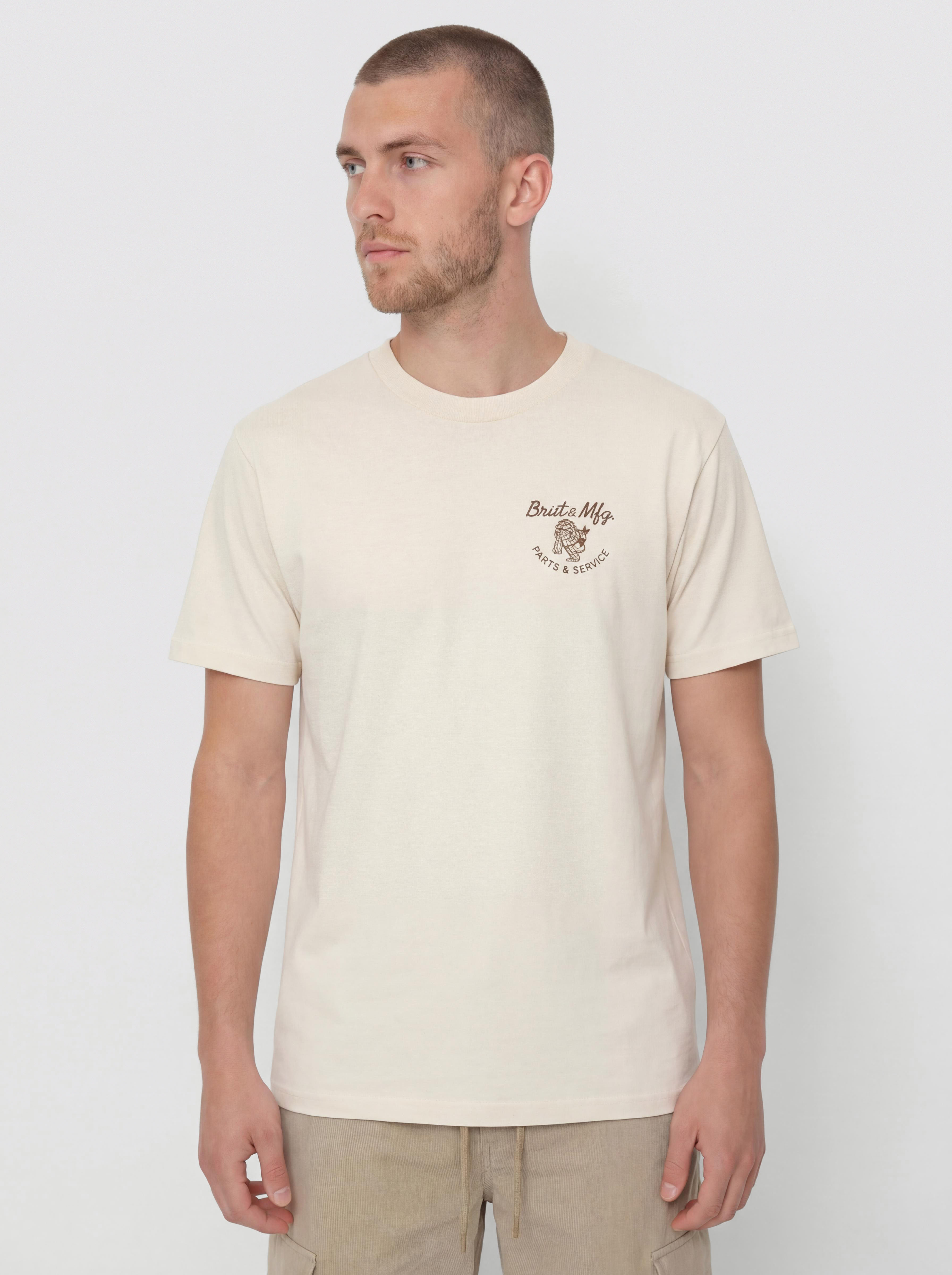 Brixton Tolman Std Póló (cream)