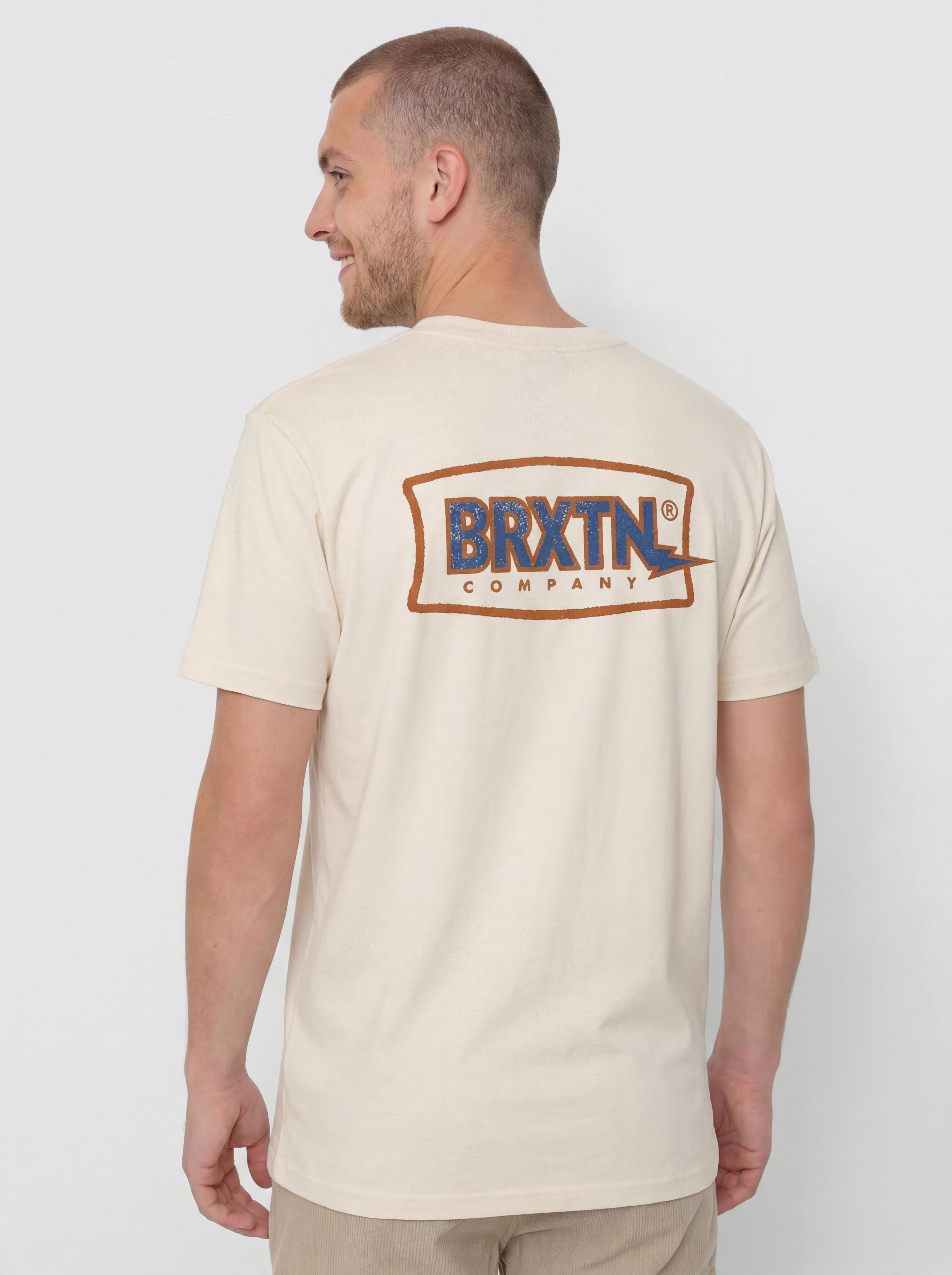 Póló Brixton Lightning Std (cream)