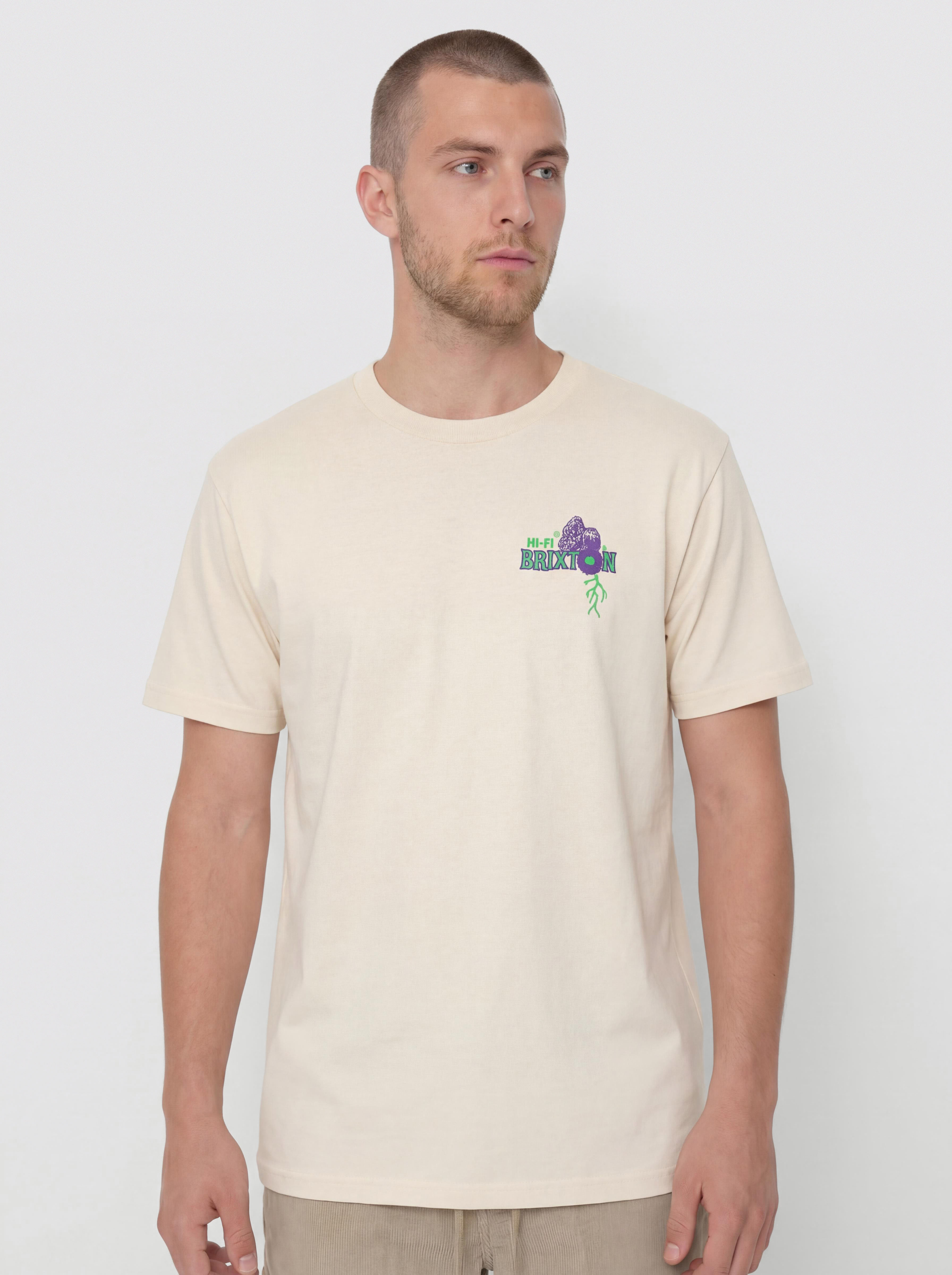 Póló Brixton Maddox Std (cream)