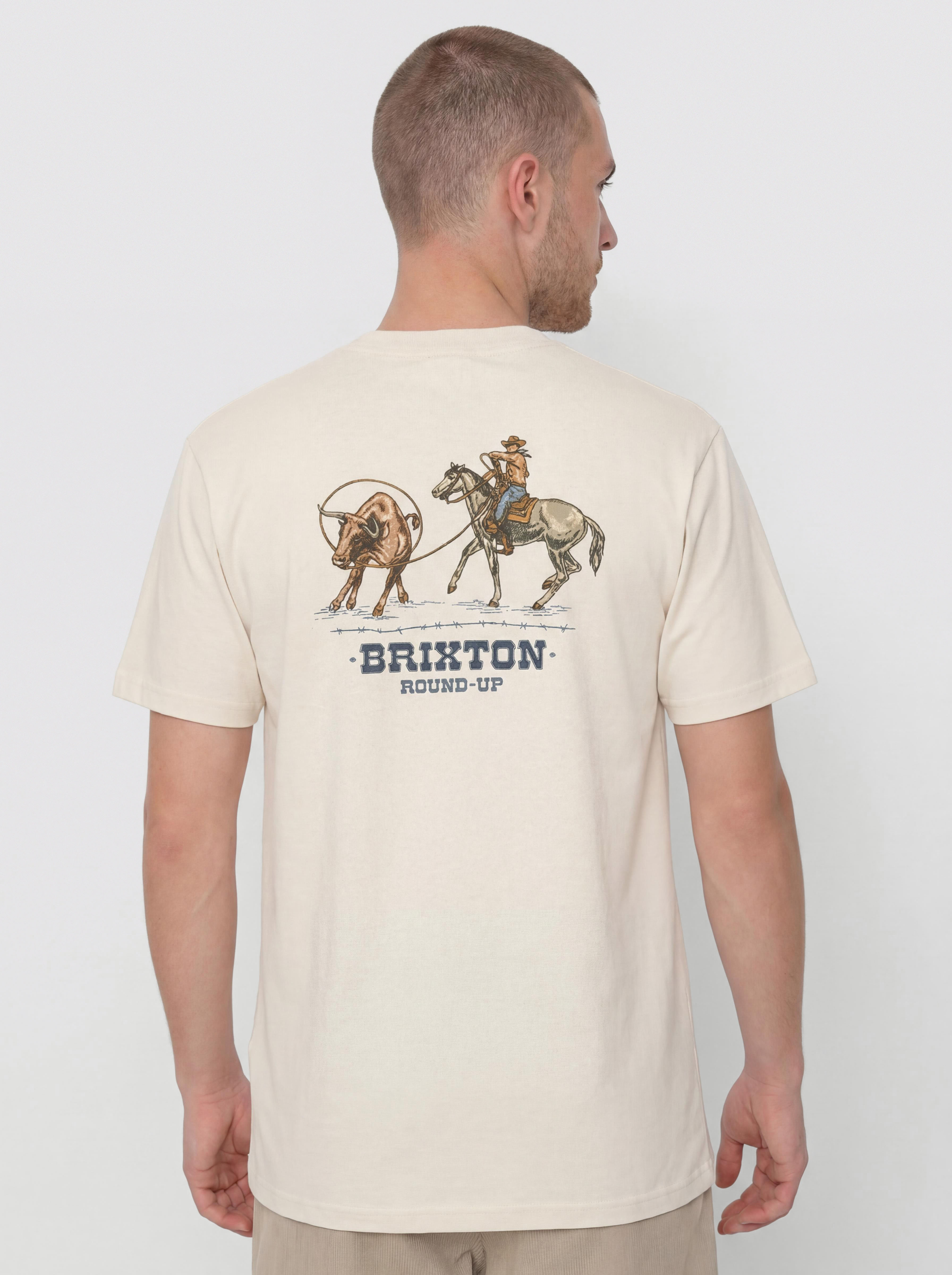 Brixton Hutchins Std Póló (cream)