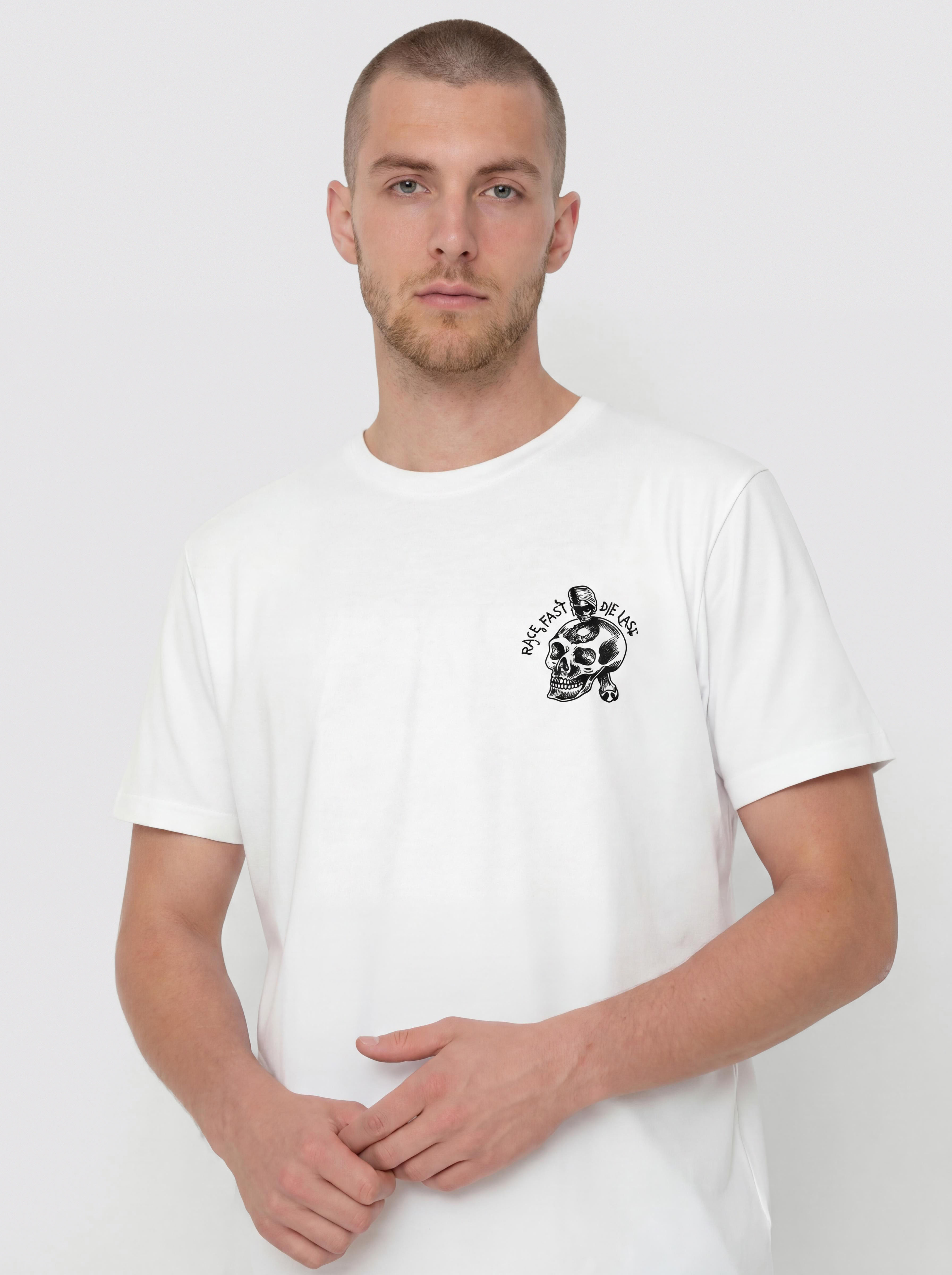 Póló Brixton Daytona Std (white)