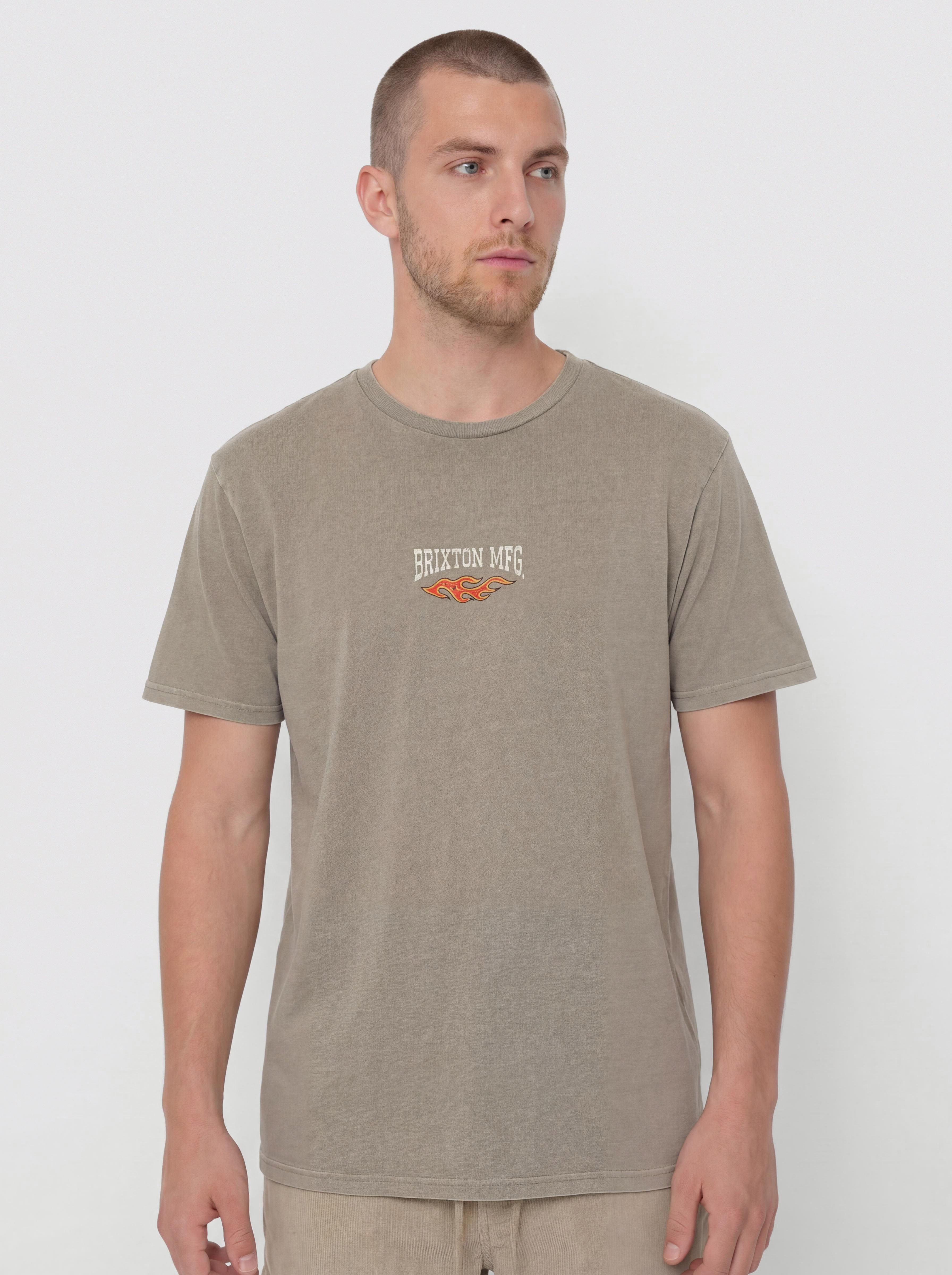 Brixton Hardee Stt Póló (cinder worn wash)