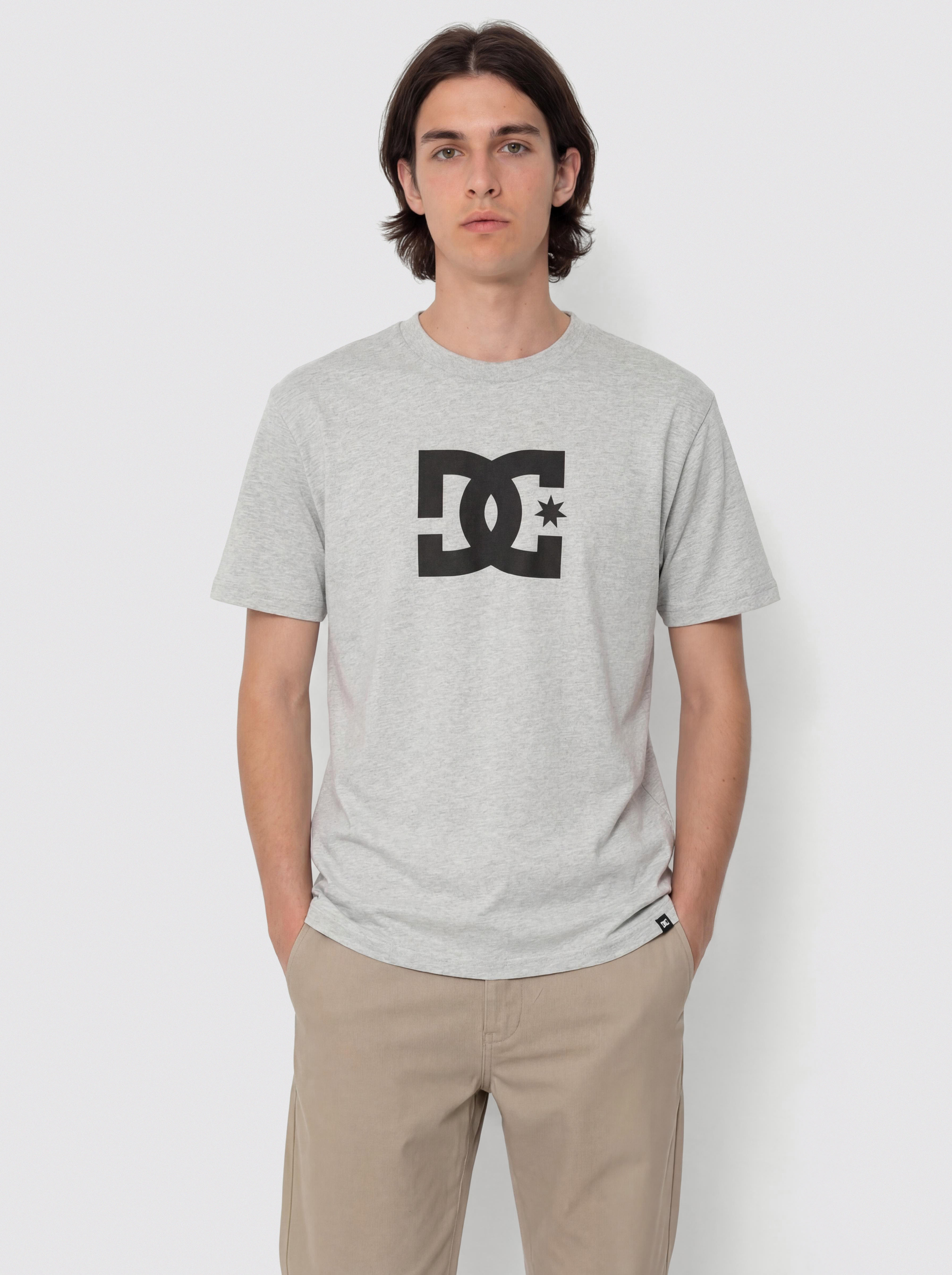 DC Star Pu00f3lu00f3 (light heather grey)