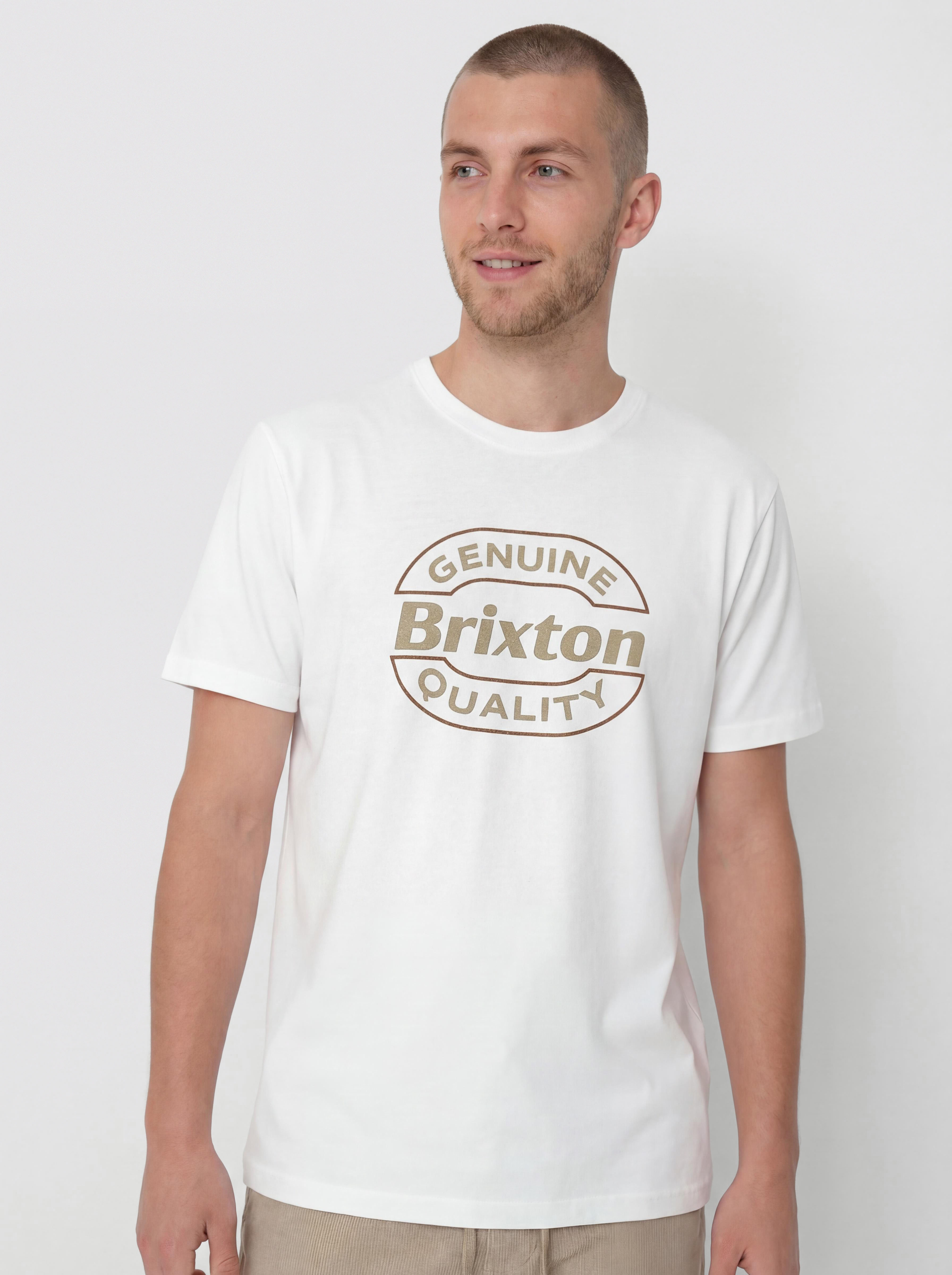 Brixton Keaton Tlrt Póló (white/red)