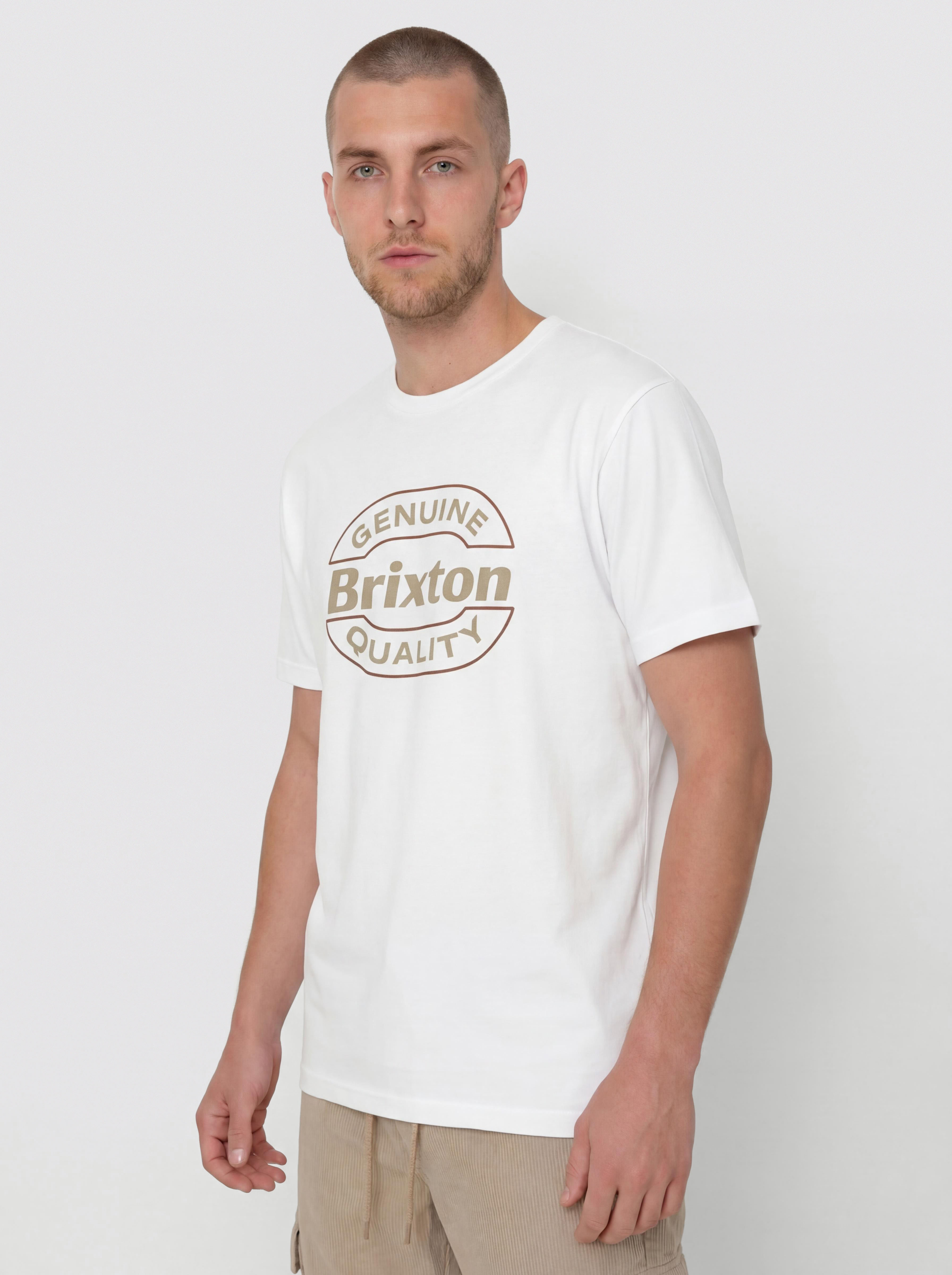 Brixton Keaton Tlrt Póló (white/red)