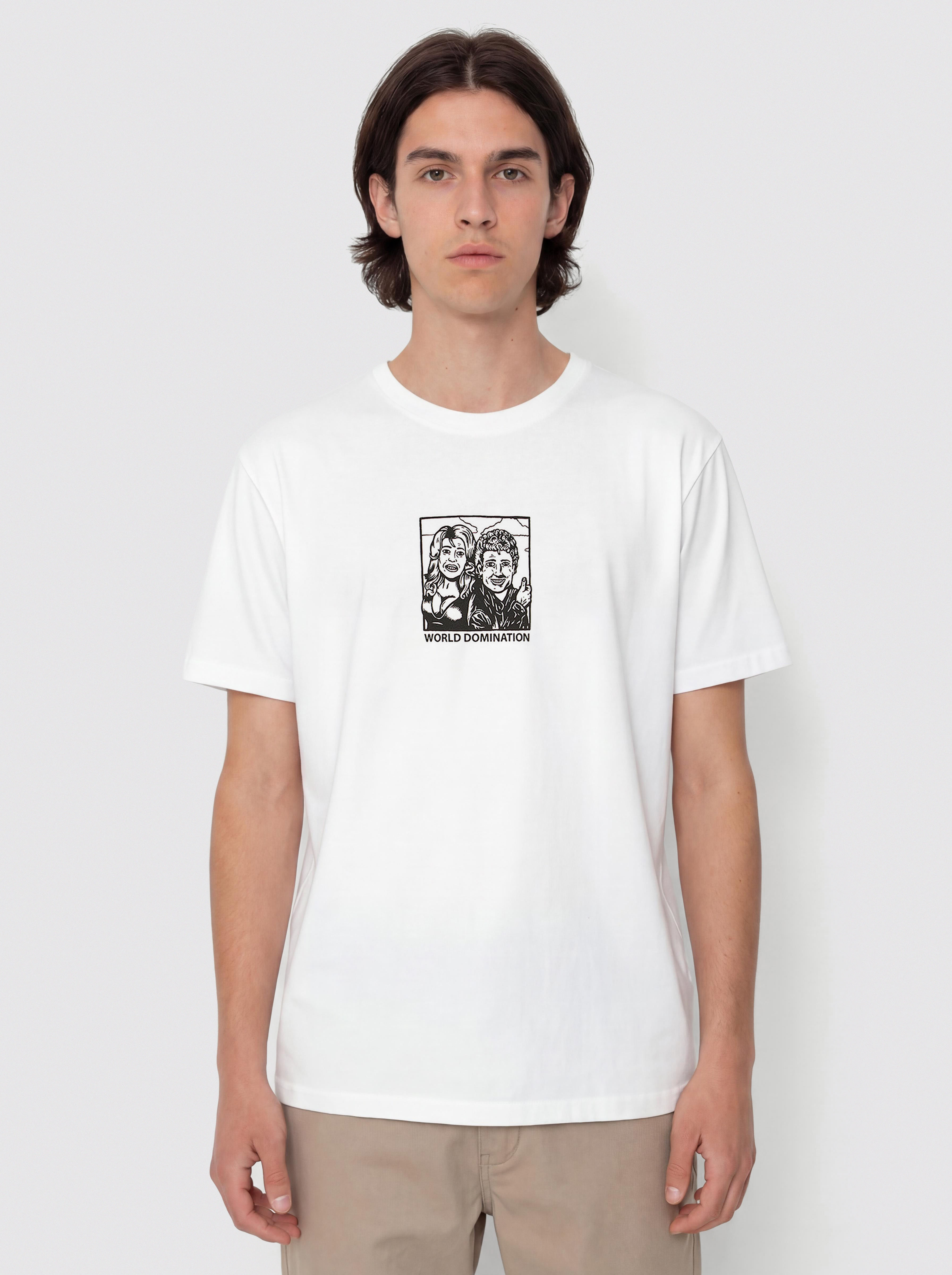 Polar Skate World Domination Pu00f3lu00f3 (white)