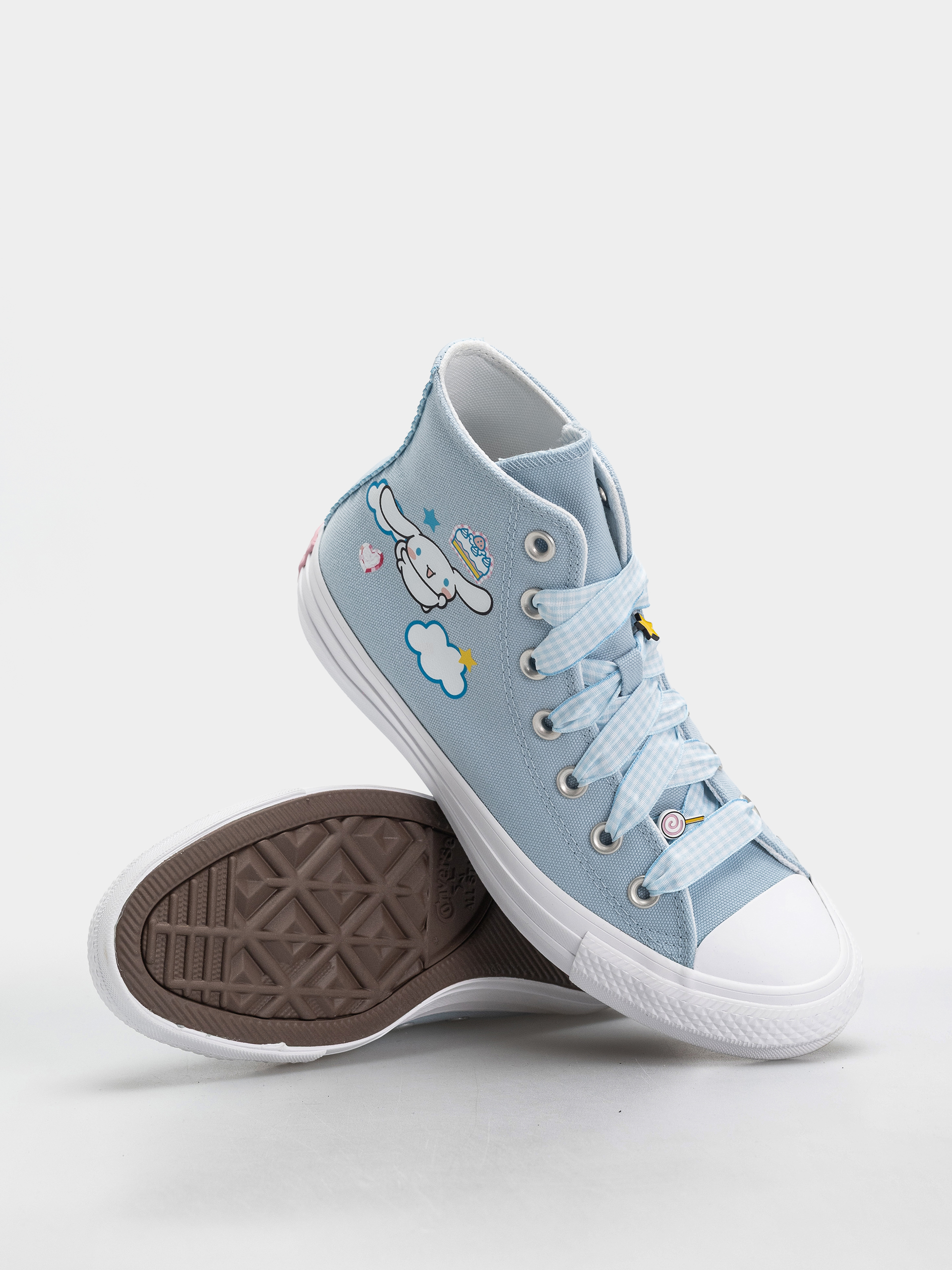 Converse Chuck Taylor All Star Hi Tornacipők (baby blue/white/pink)