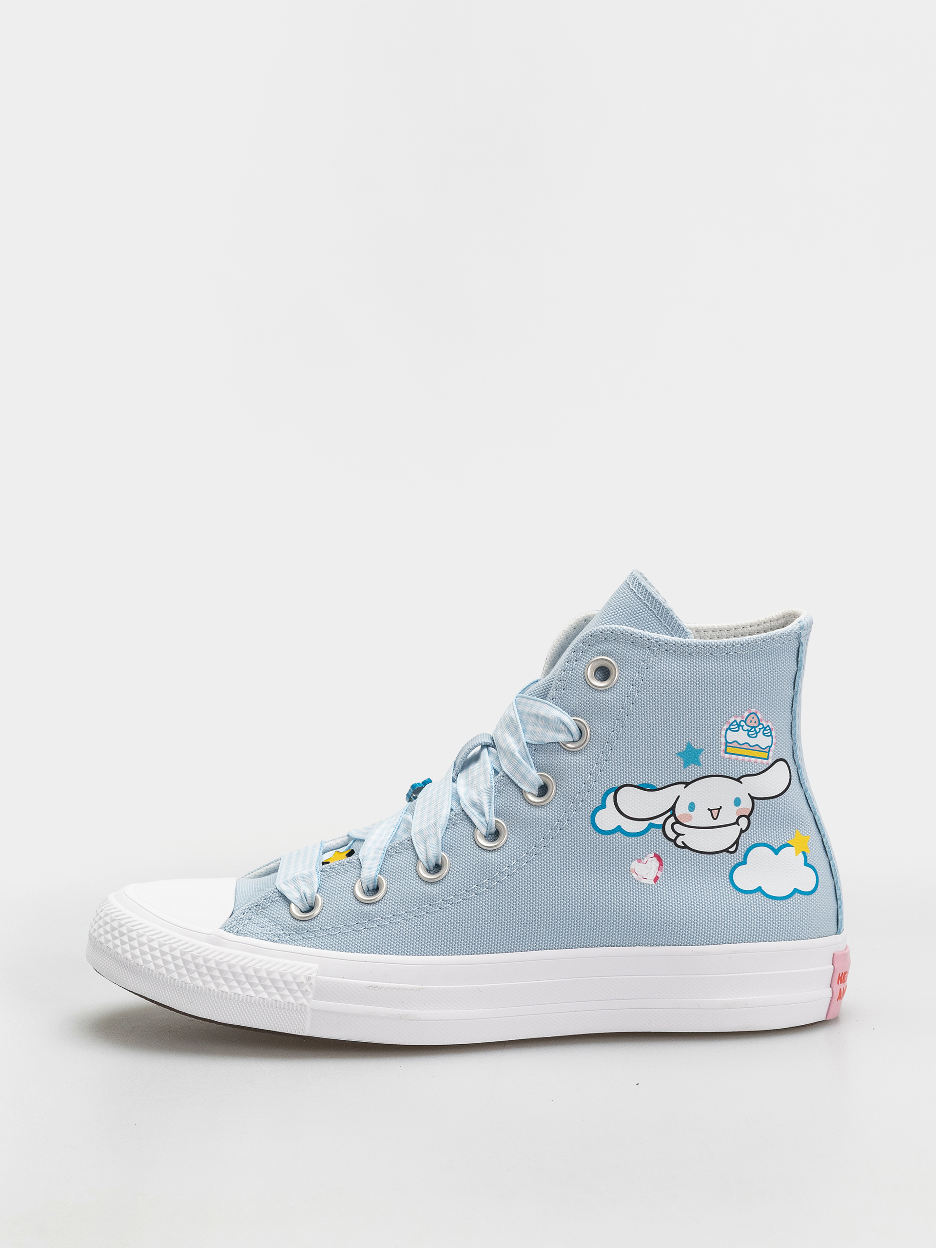 Converse Chuck Taylor All Star Hi Tornacipők (baby blue/white/pink)
