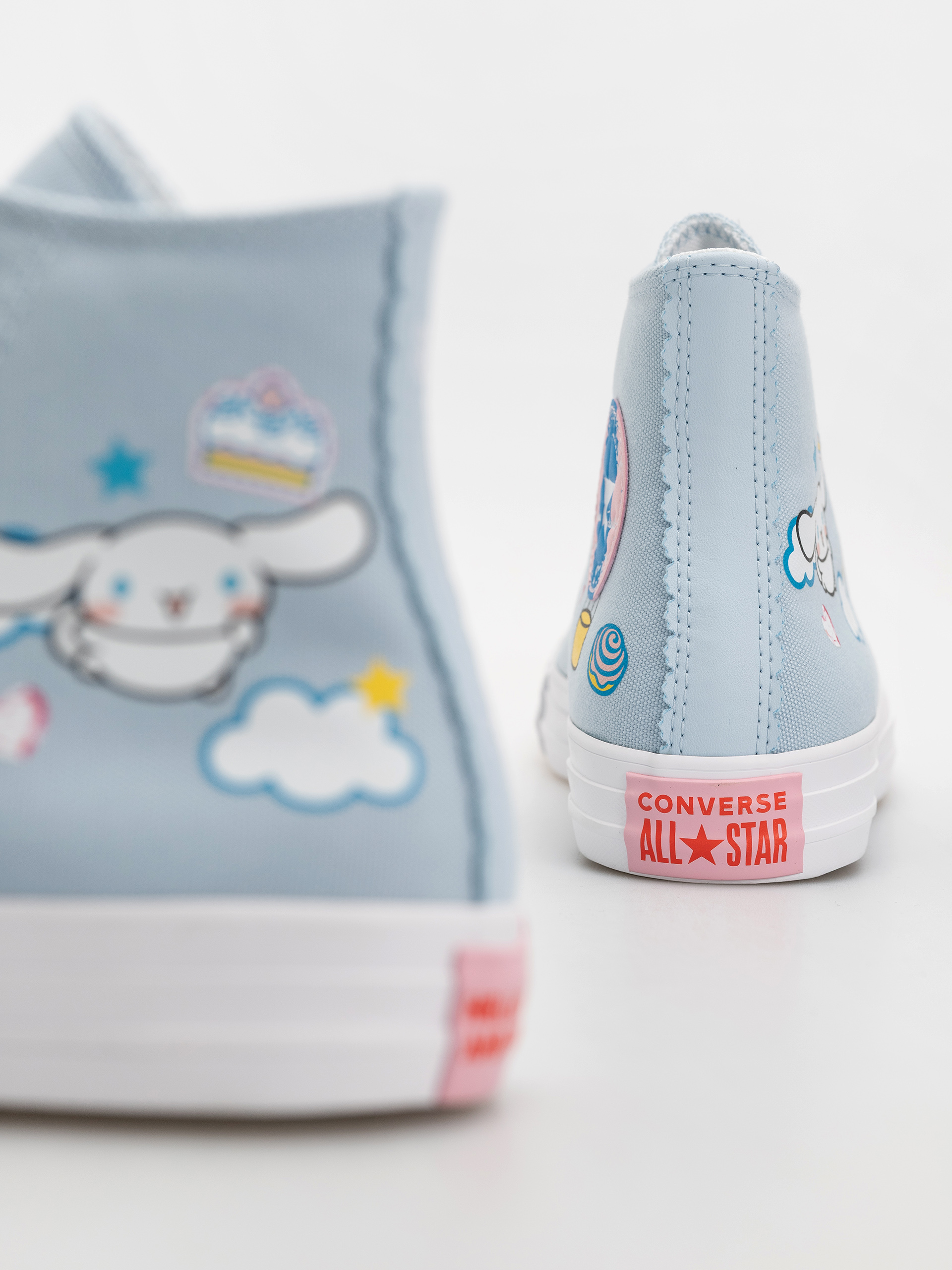 Converse Chuck Taylor All Star Hi Tornacipők (baby blue/white/pink)