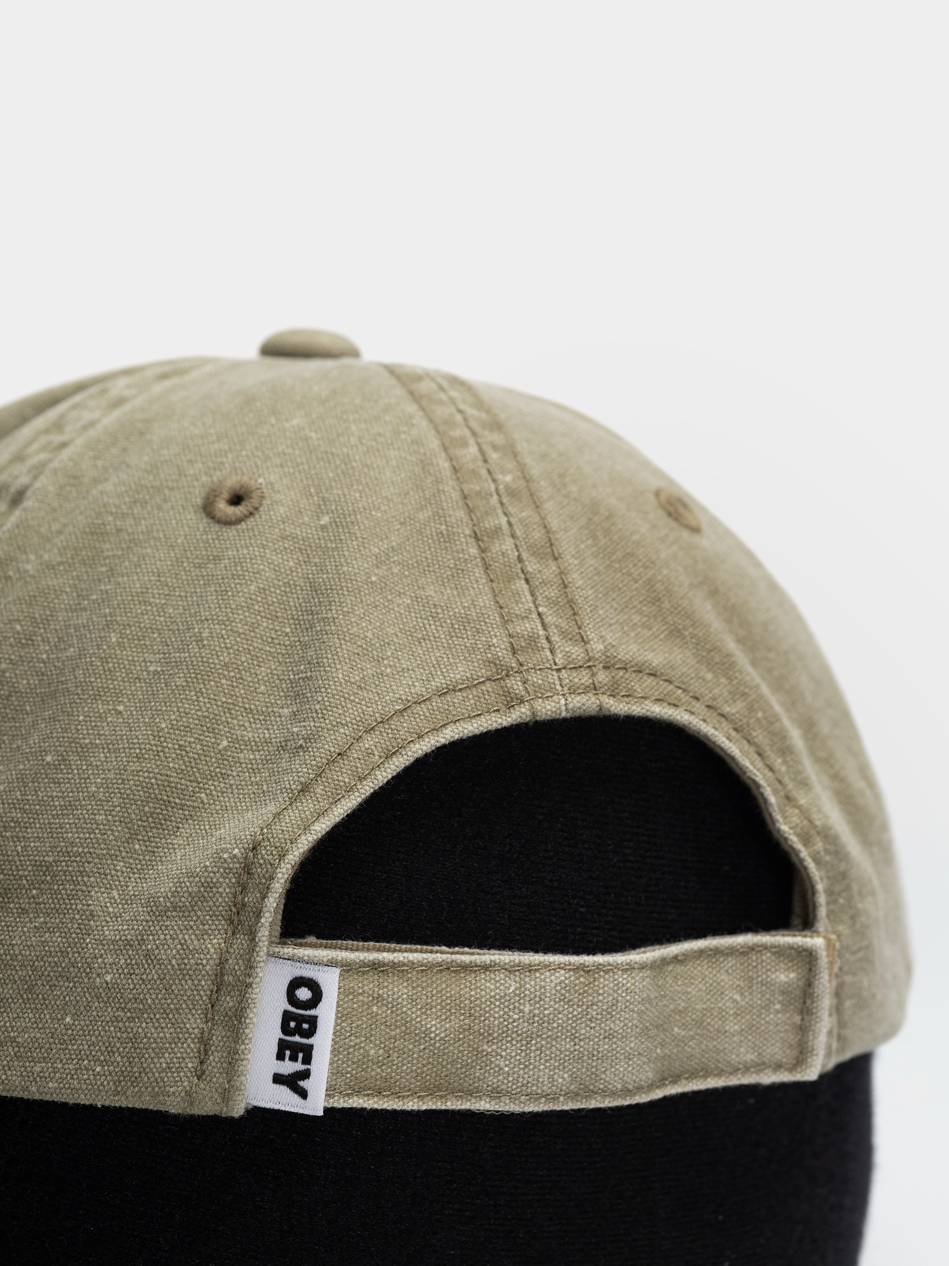 OBEY Icon Eyes Pigment 6 Panel Baseball sapka (pigment khaki)