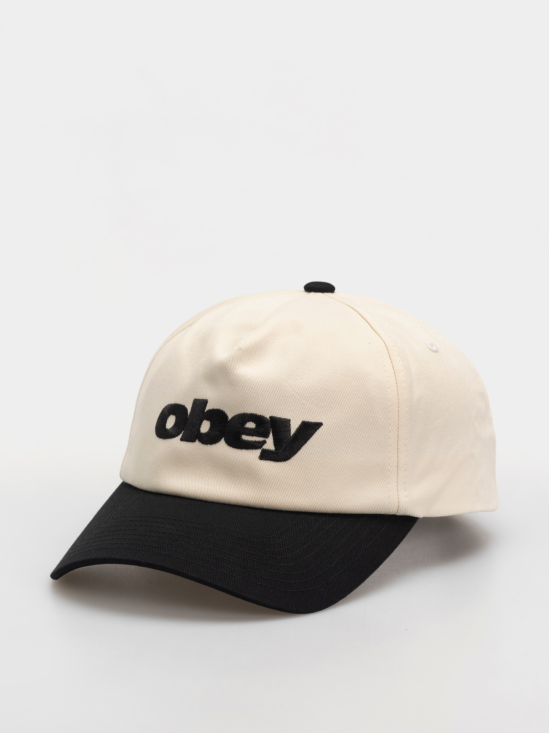 OBEY Delta 5 Panel Baseball sapka (black multi)