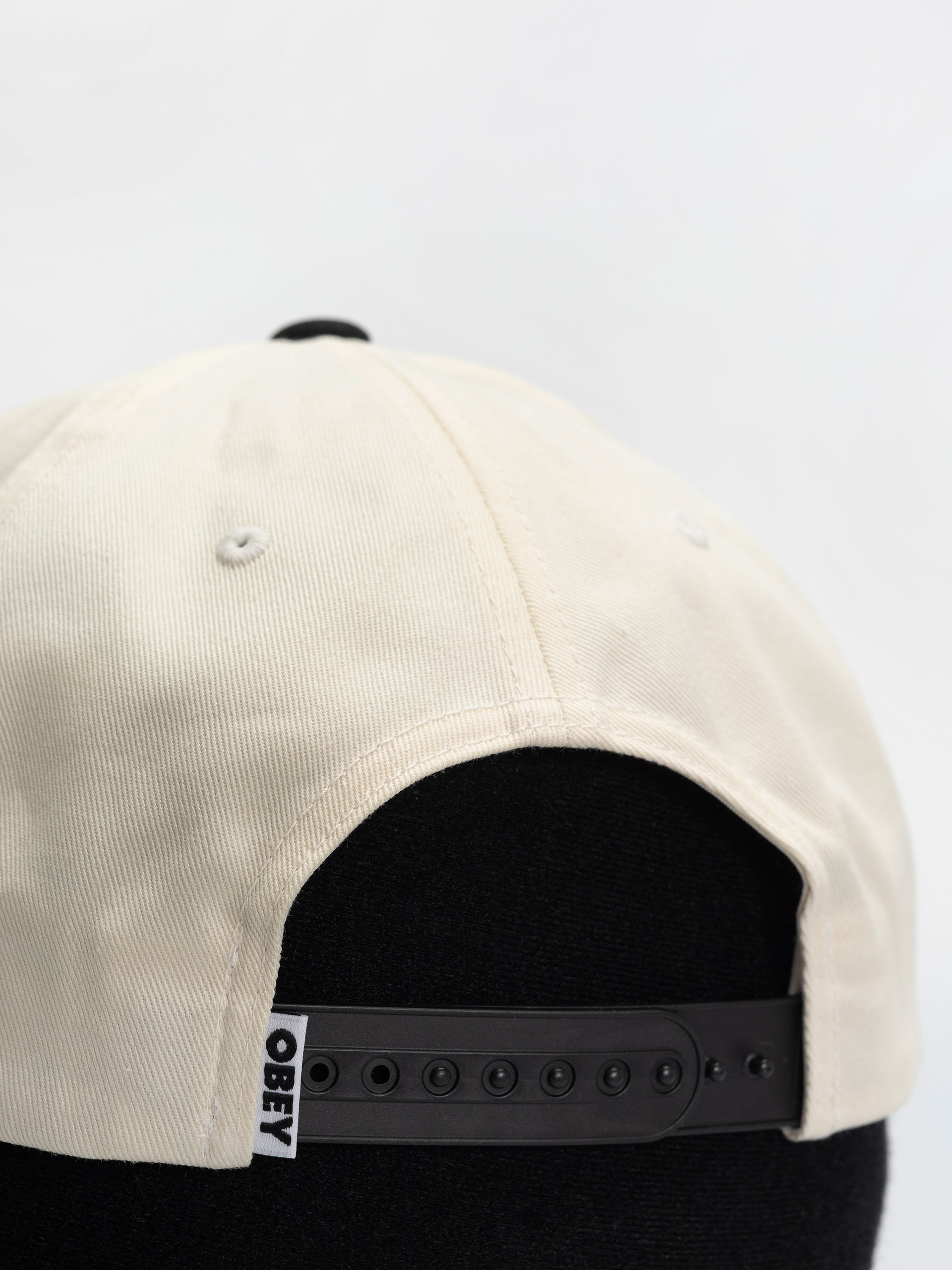 OBEY Delta 5 Panel Baseball sapka (black multi)