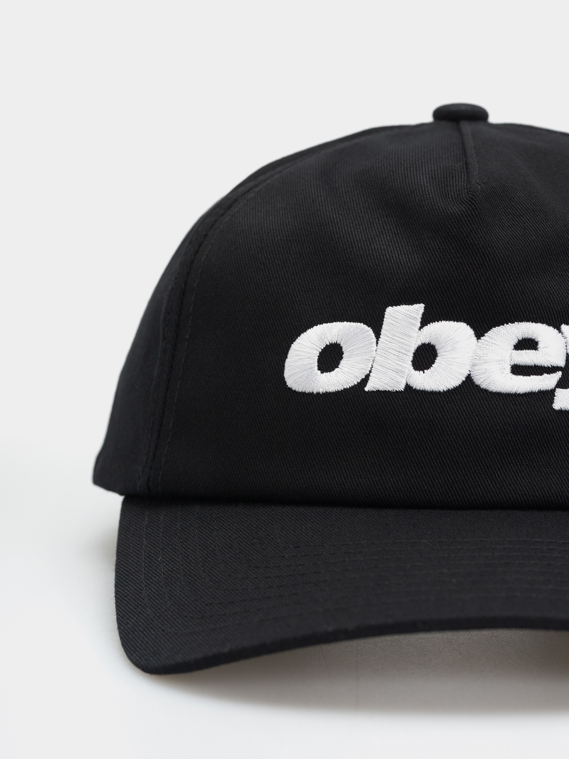 OBEY Delta 5 Panel Baseball sapka (black)