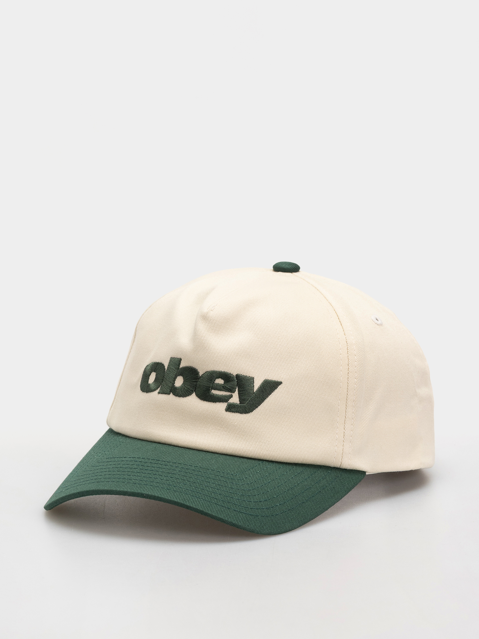 OBEY Delta 5 Panel Baseball sapka (spruce multi)